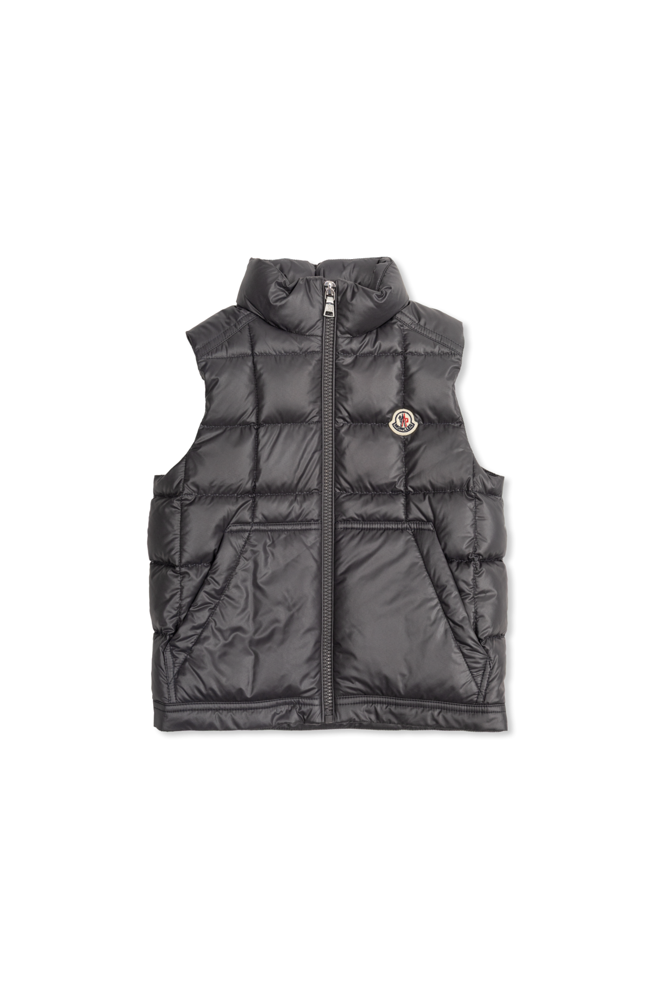 Moncler Enfant Puchowa Kamizelka ‘Keir’, Unisex, Szary