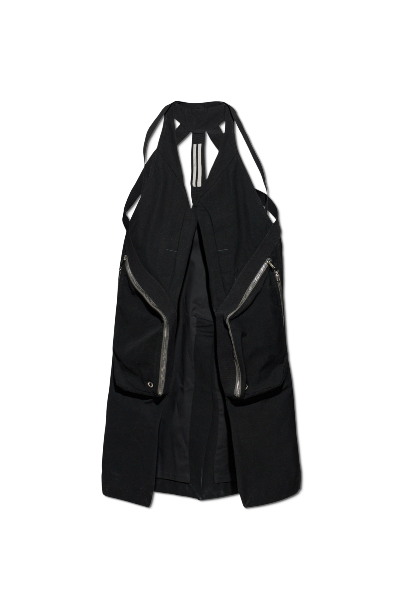 Rick Owens Kamizelka Z Kieszeniami, Mężczyźni, Czarny