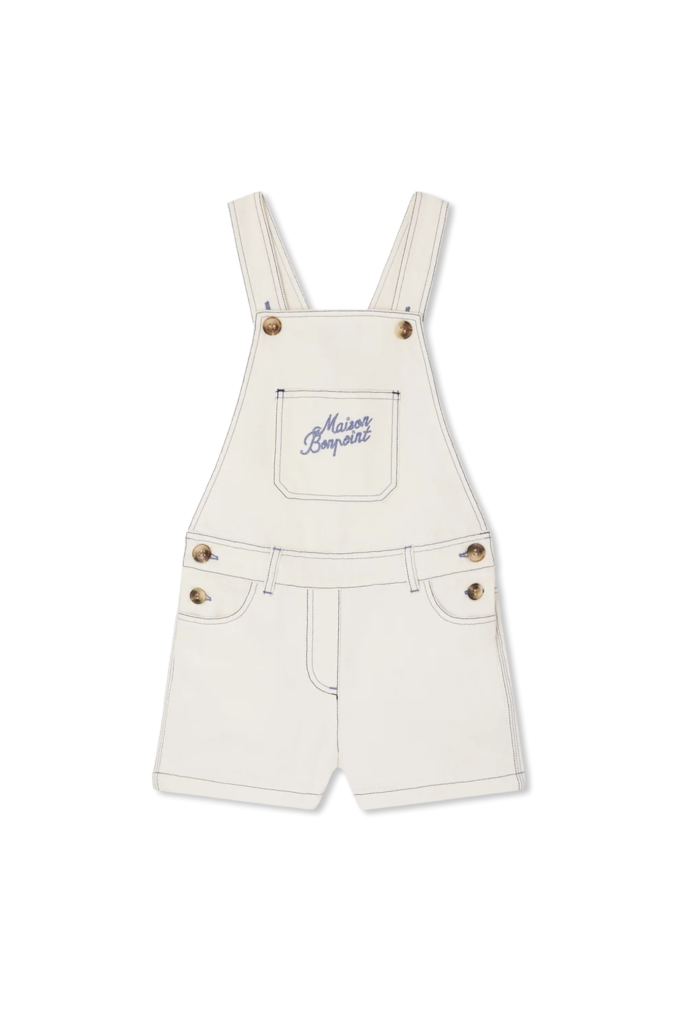 Bonpoint  Ogrodniczki `Laga`, Unisex, Biały