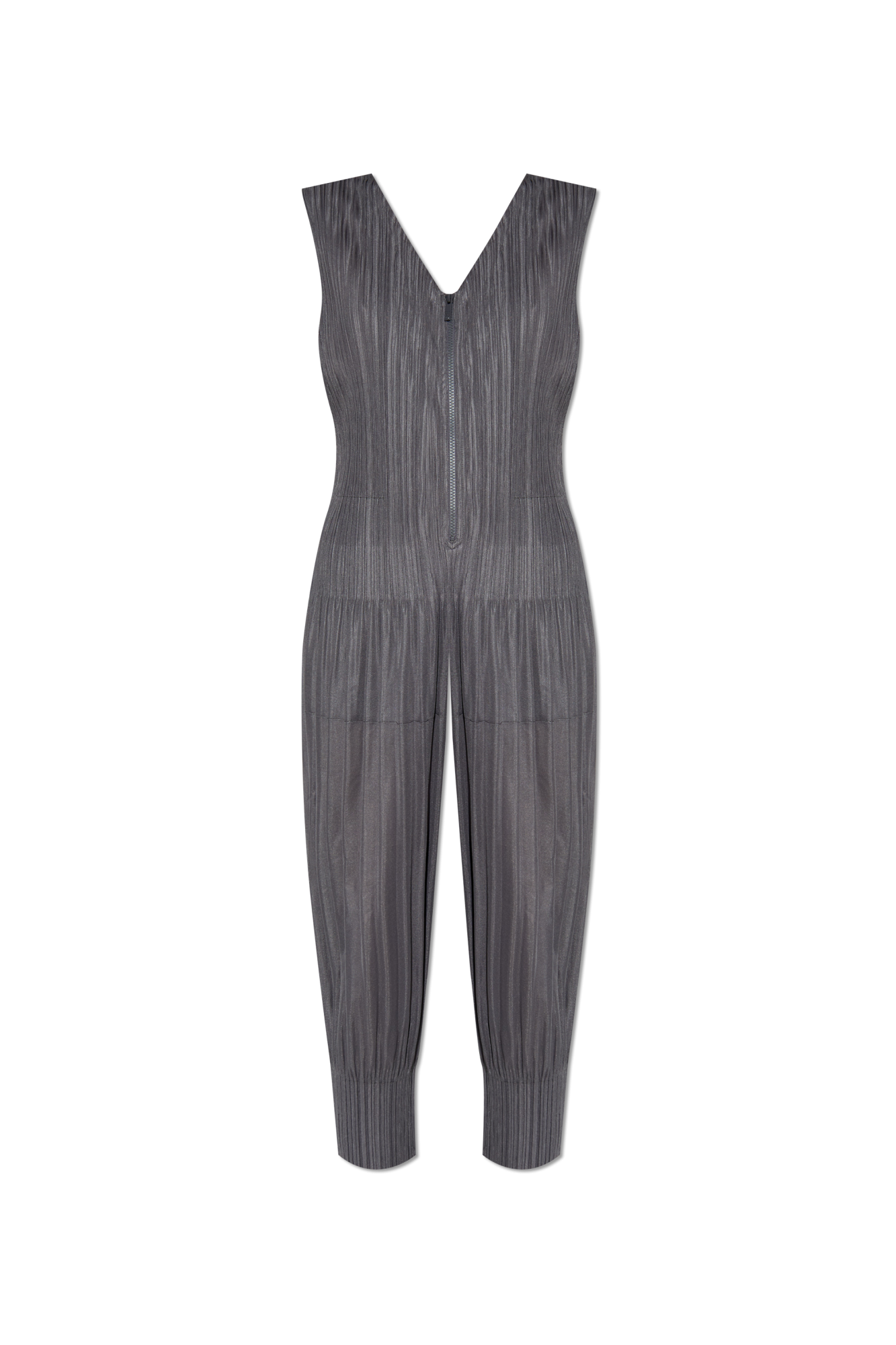 Pleats Please Issey Miyake Plisowany Kombinezon, Kobiety, Szary