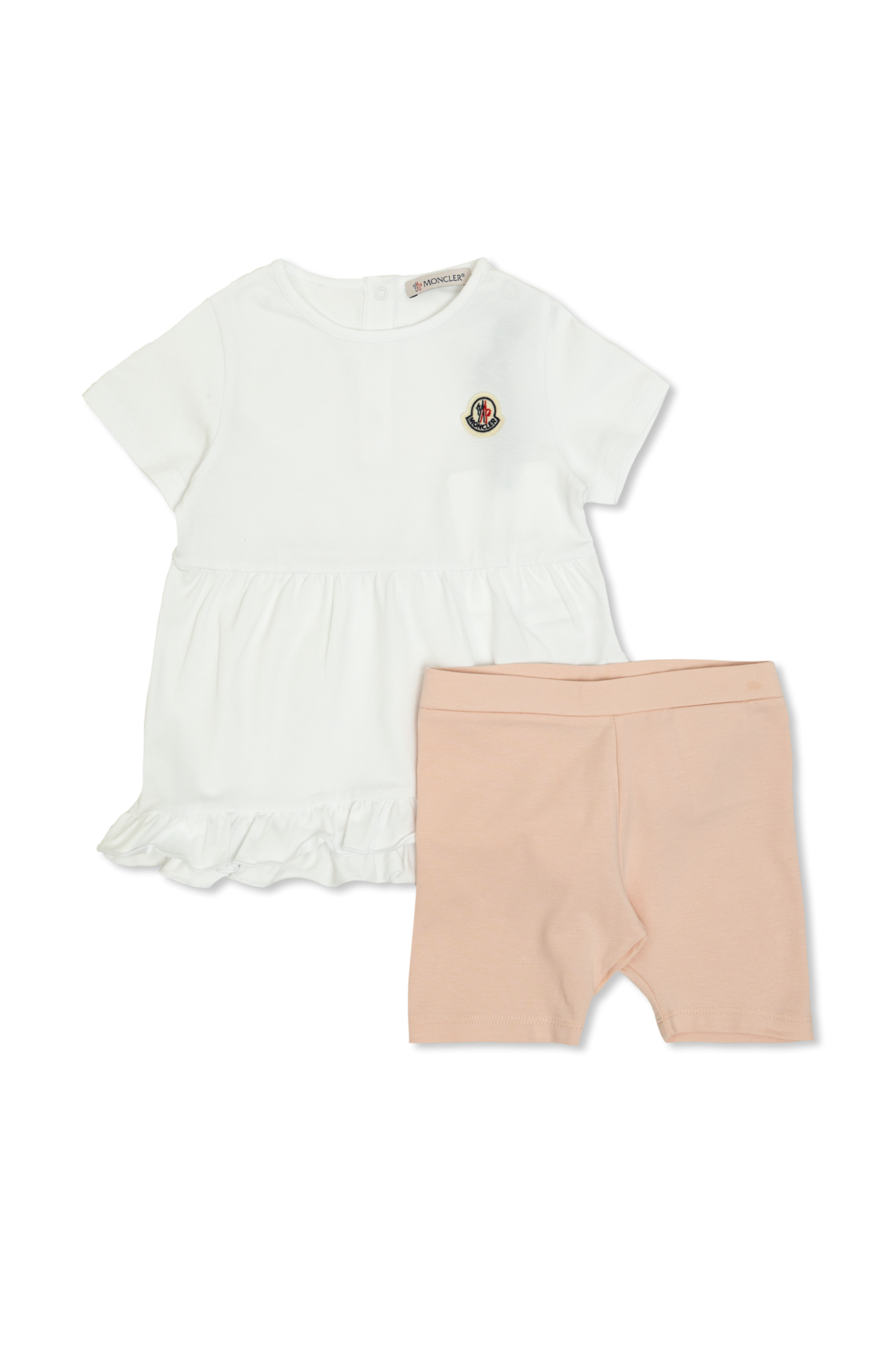 Moncler Enfant Komplet: Top I Krótkie Leginsy, Unisex, Multikolor