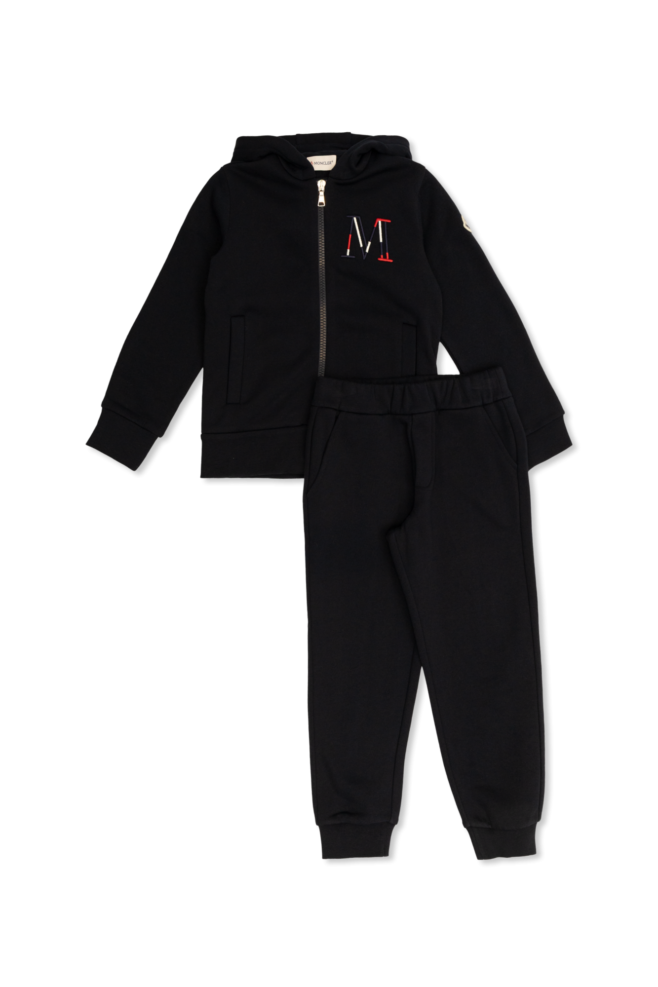 Moncler Enfant Zestaw: Bluza Z Kapturem I Spodnie, Unisex, Granatowy