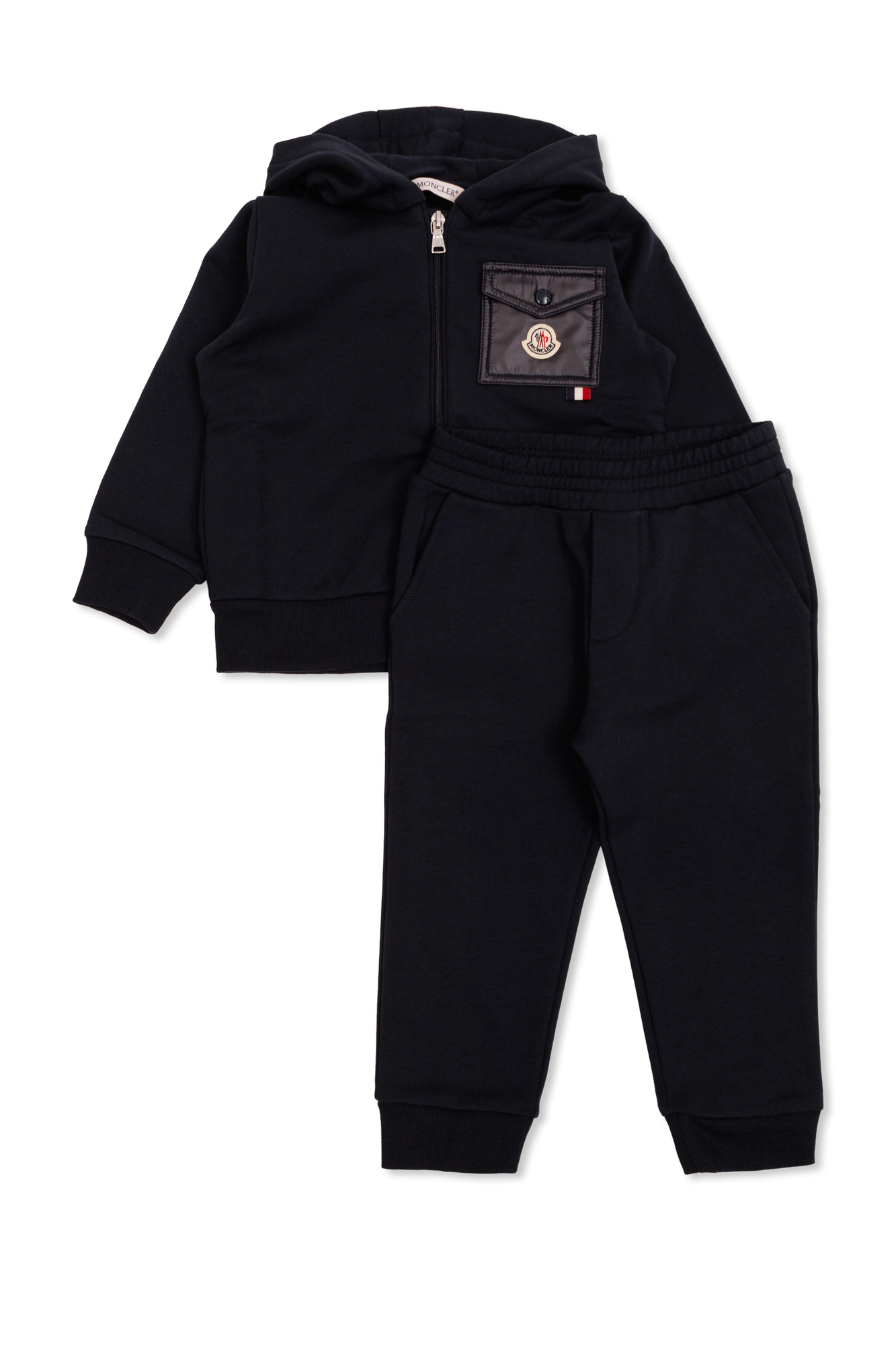 Moncler Enfant Komplet: Bluza, Spodnie, Unisex, Granatowy
