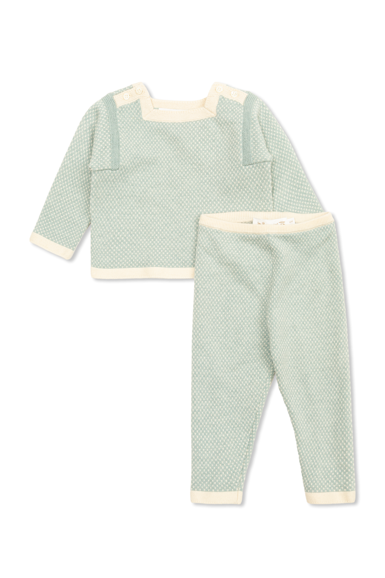 Bonpoint  Komplet `Joe`, Unisex, Zielony