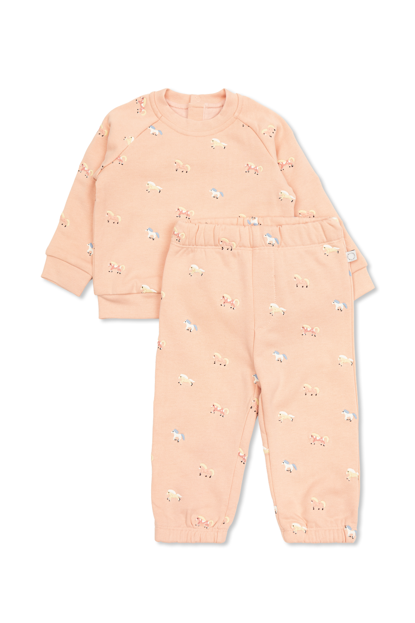 Stella McCartney Kids Komplet Dresowy: Bluza I Spodnie, Unisex, Różowy