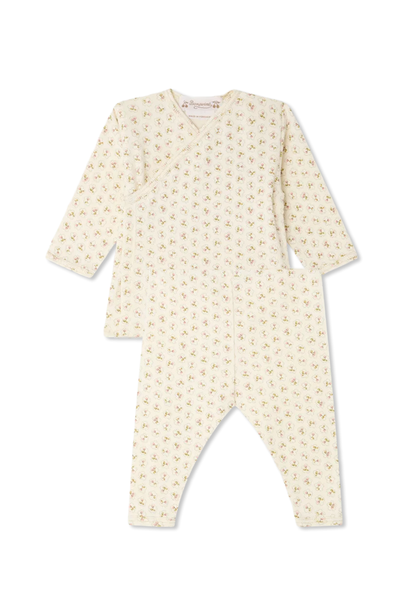 Bonpoint  Zestaw ‘Timao’ : Spodnie I Bluzka, Unisex, Kremowy