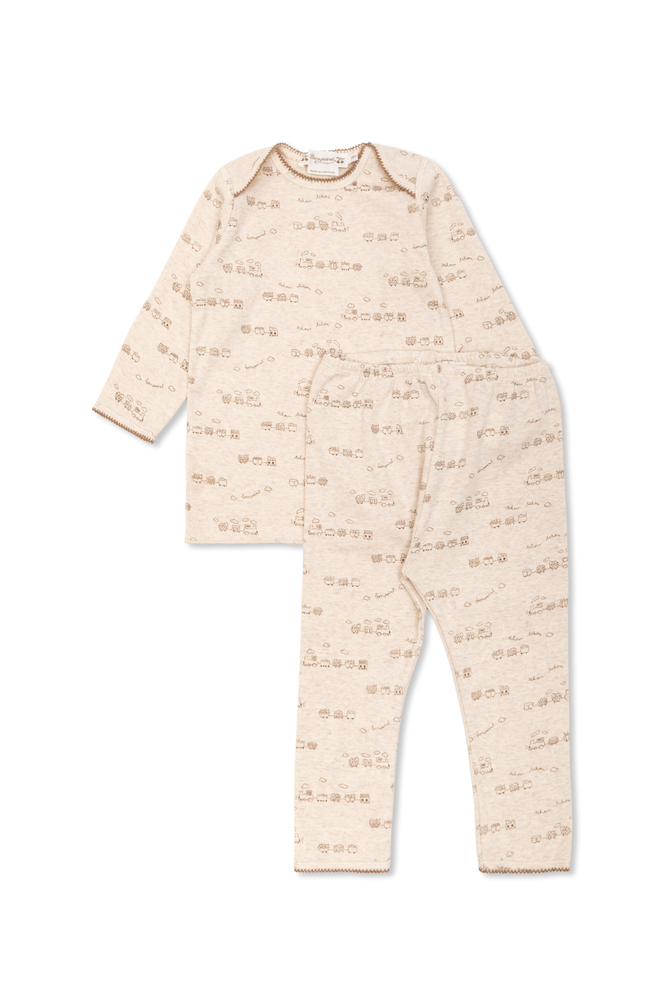 Bonpoint  Komplet ‘Timini’, Unisex, Beżowy