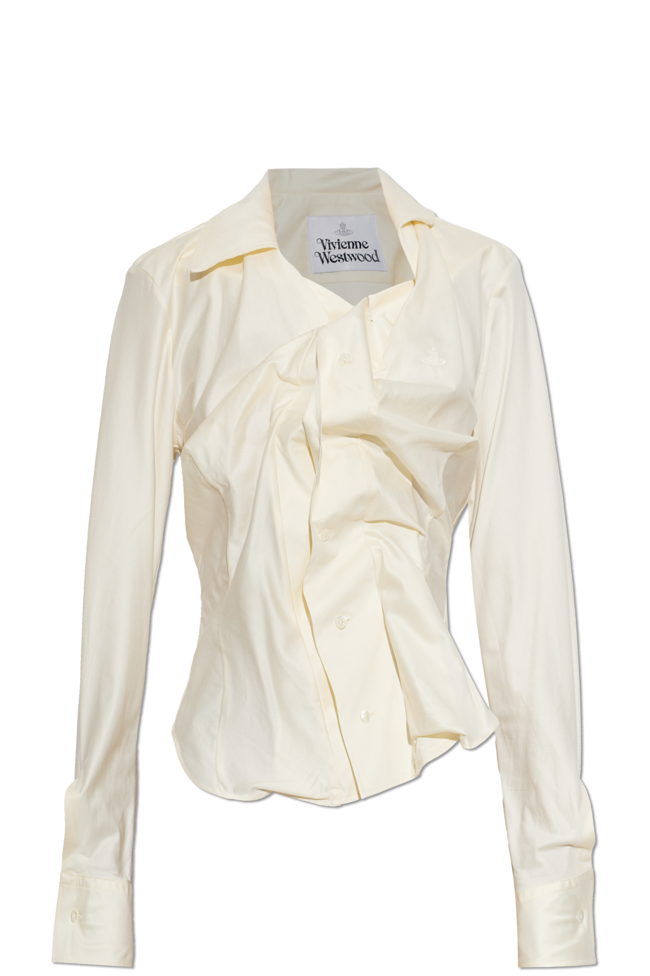 Vivienne Westwood Koszula `Drunken`, Kobiety, Kremowy