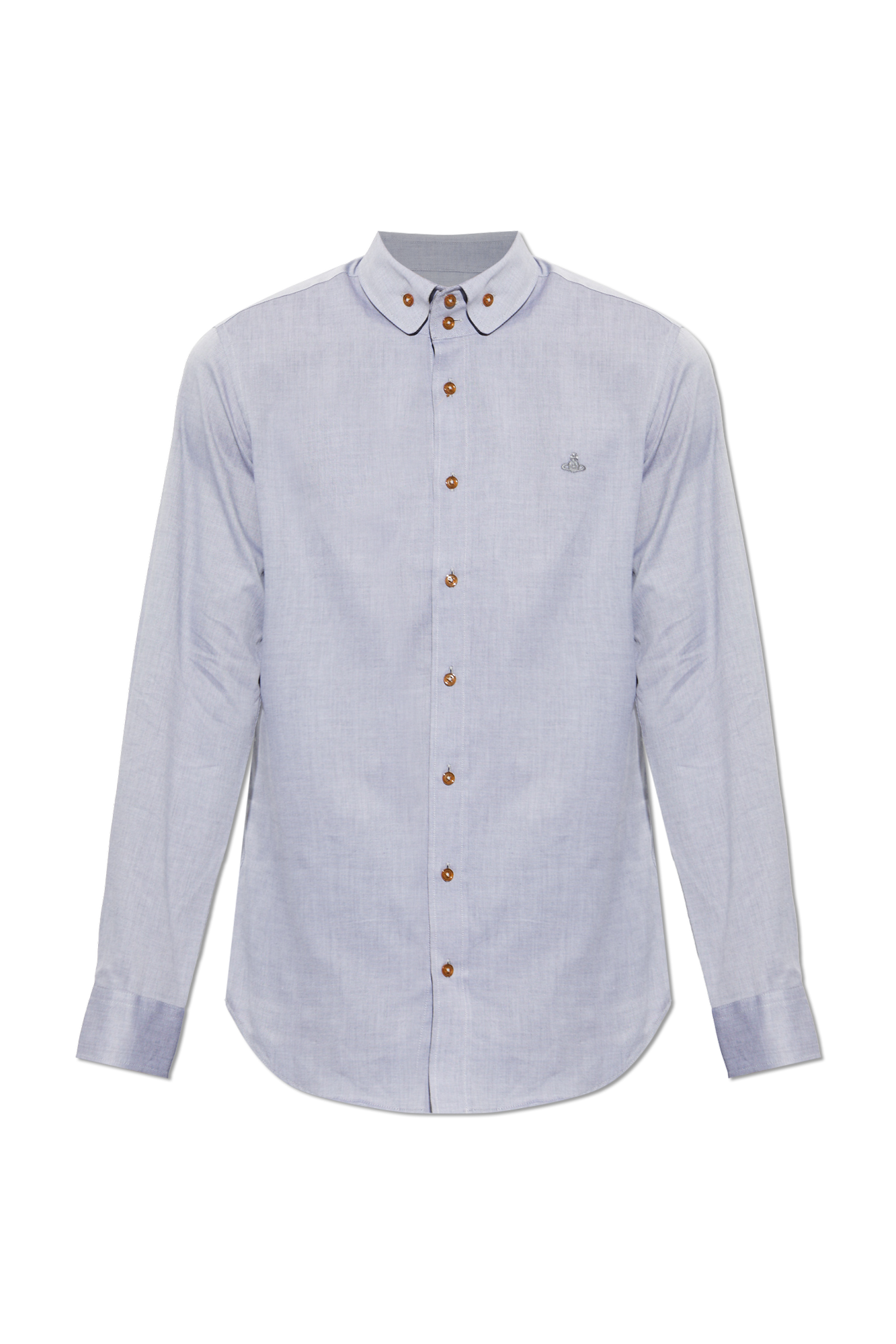 Vivienne Westwood Koszula `Button Karl`, Mężczyźni, Szary