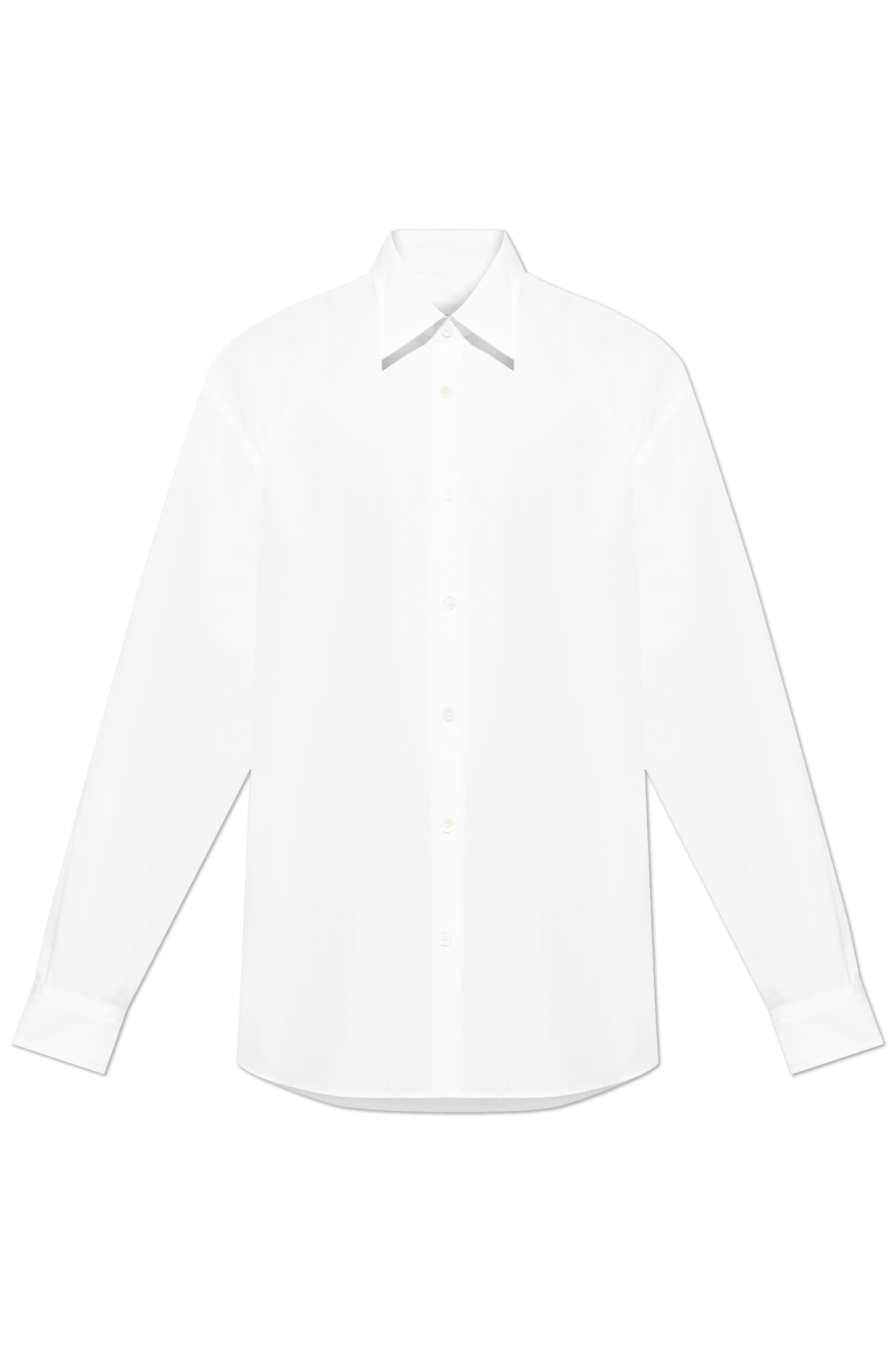 Dries Van Noten Bawełniana Koszula, Mężczyźni, Biały