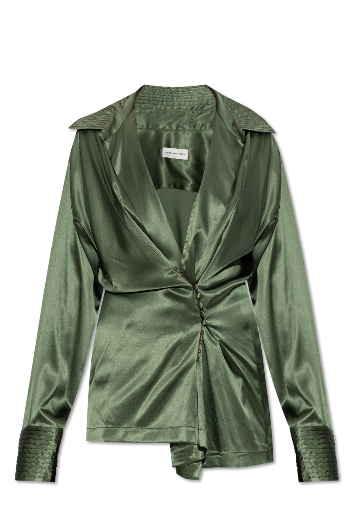 Dries Van Noten Koszula `Clickys`, Kobiety, Zielony