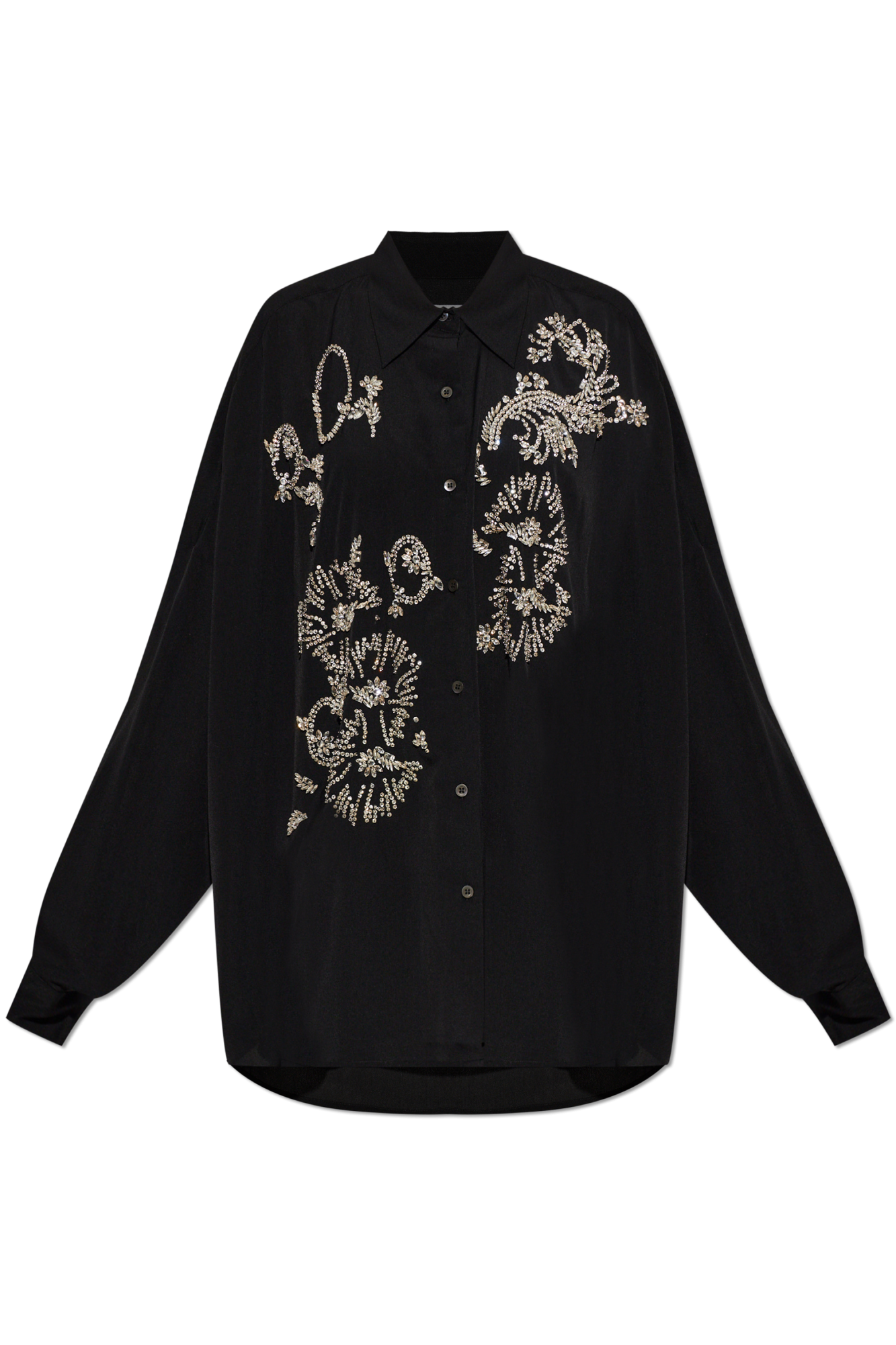 Dries Van Noten Koszula ‘Asia’, Kobiety, Czarny