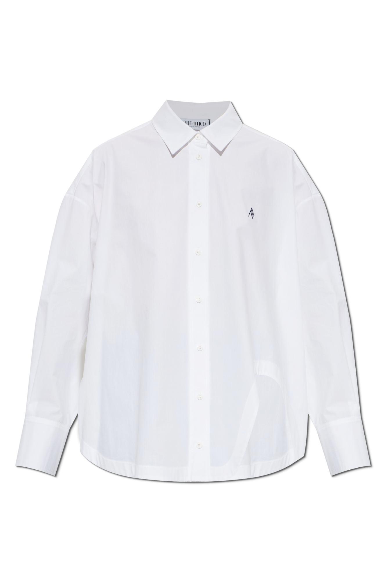 The Attico Koszula Z Rozcięciem, Kobiety, Biały