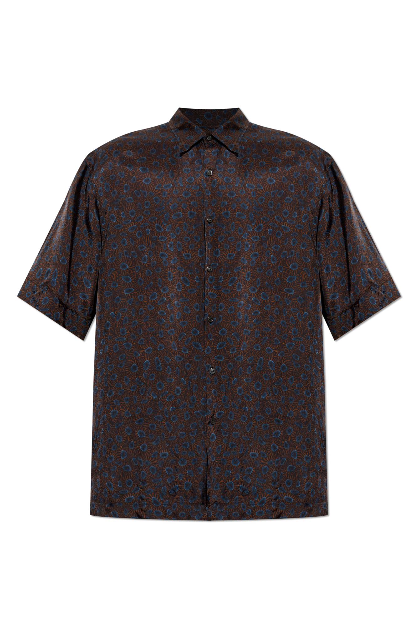 Dries Van Noten Koszula `Vassidye`, Mężczyźni, Brązowy
