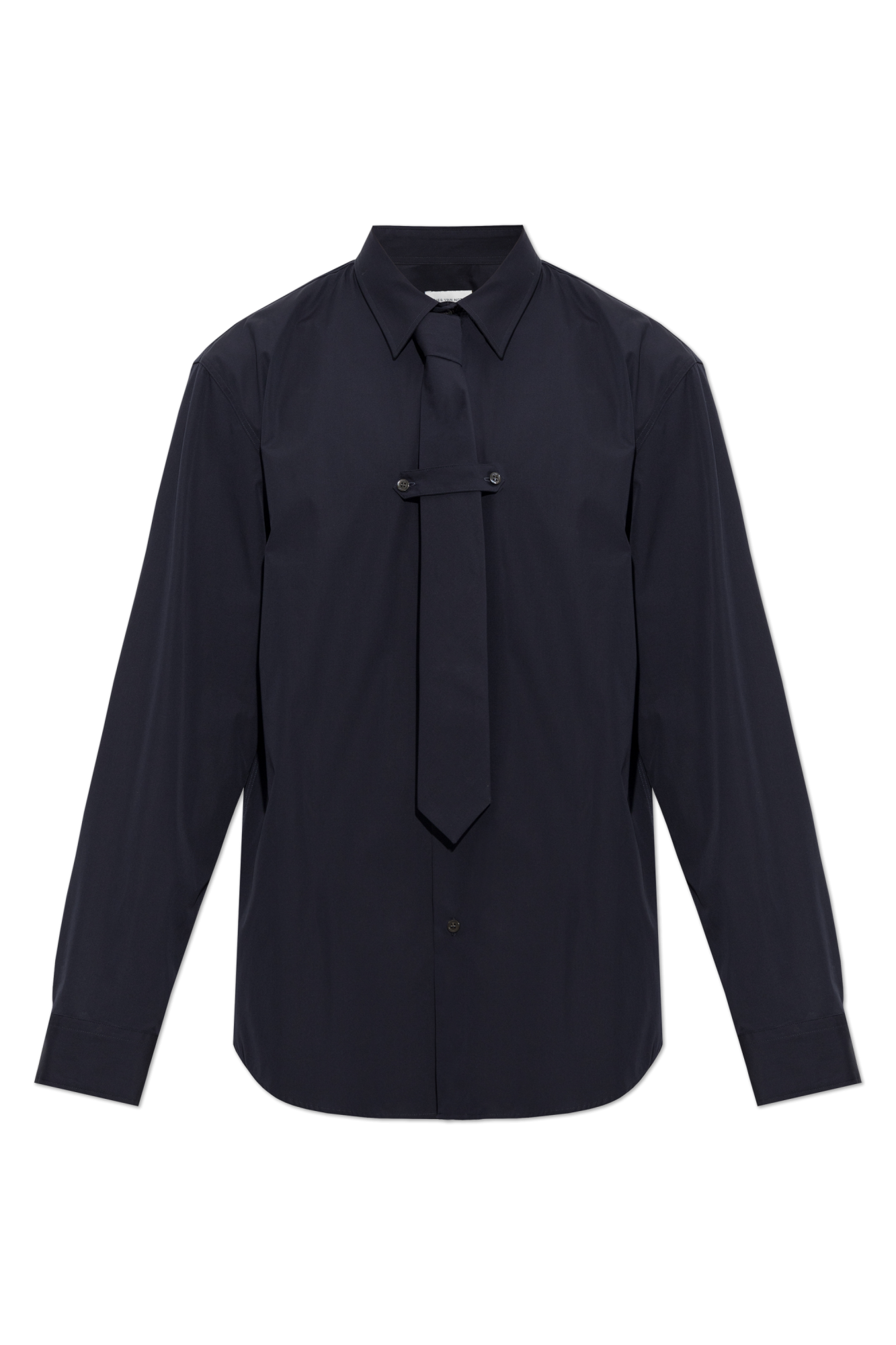 Dries Van Noten Koszula ‘Cilian’, Mężczyźni, Granatowy
