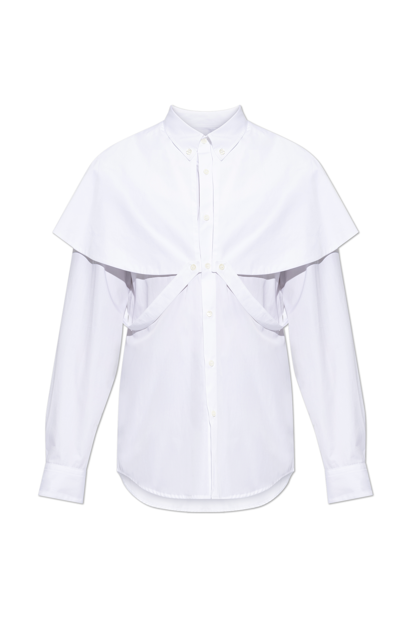 Dries Van Noten Koszula ‘Collier’, Mężczyźni, Biały