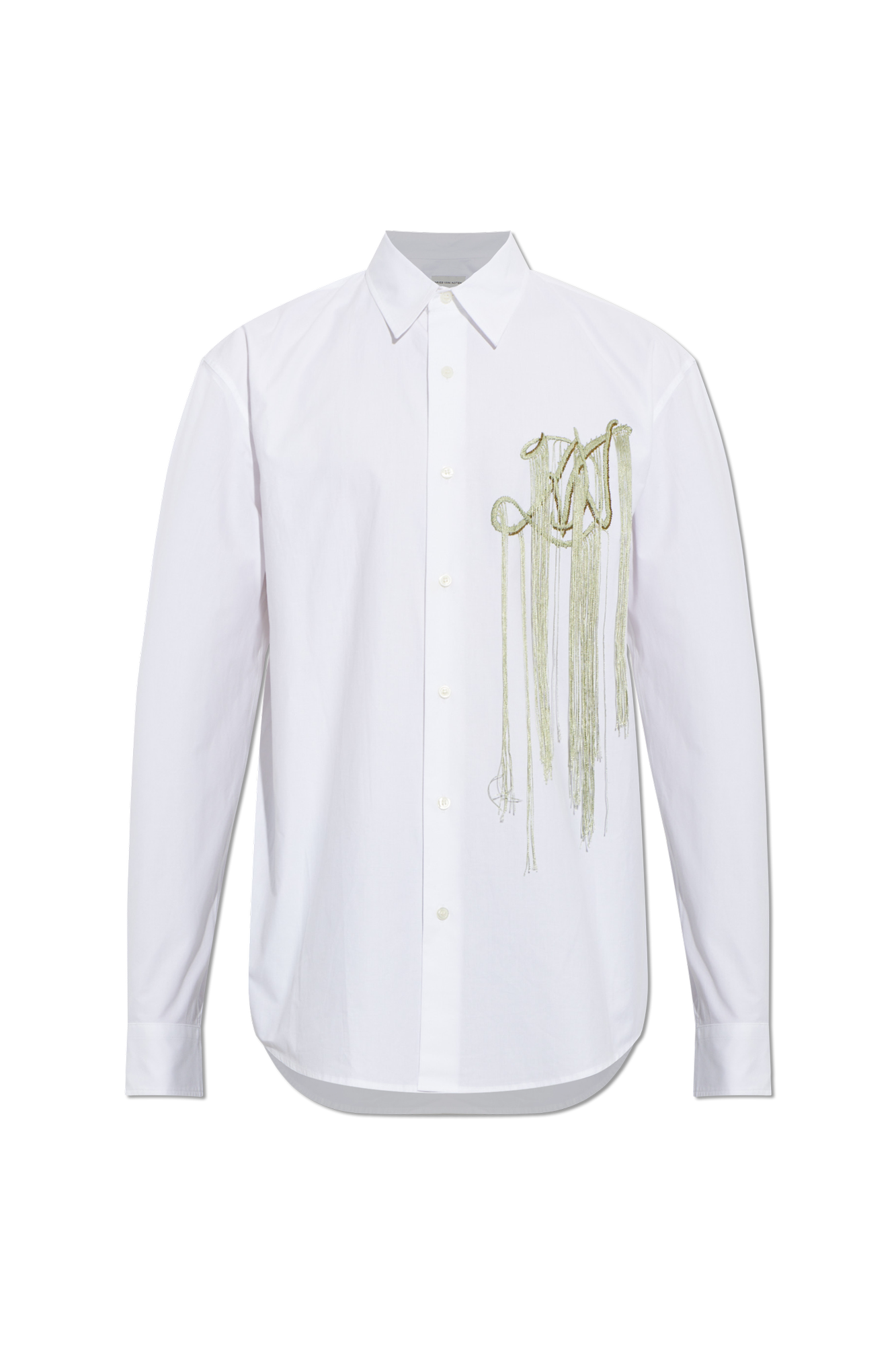 Dries Van Noten Koszula `Caper`, Mężczyźni, Biały
