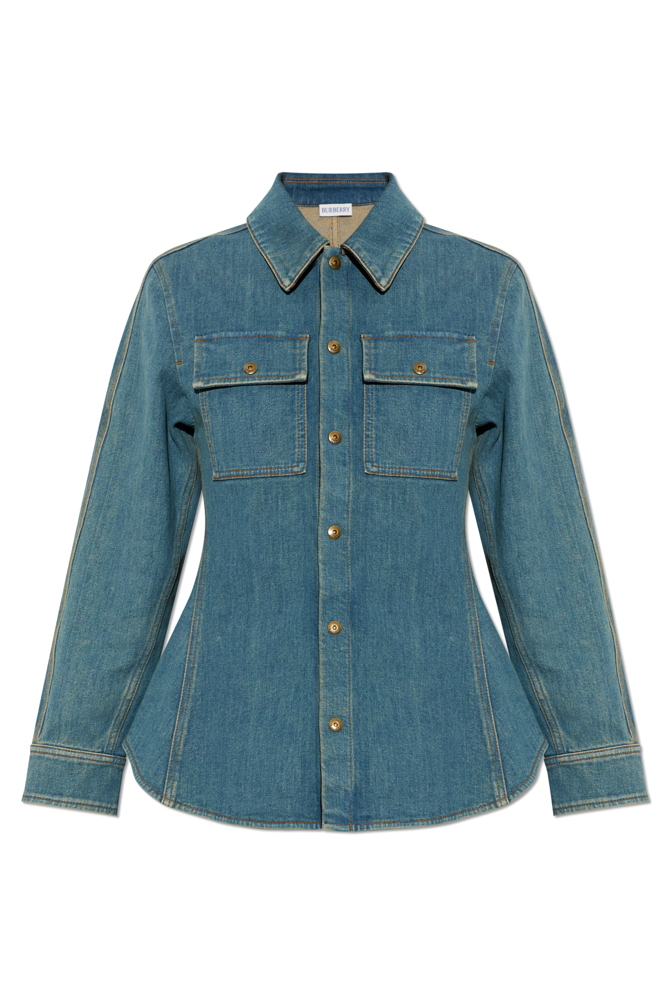 Burberry Jeansowa Koszula ‘Dakota’, Kobiety, Granatowy