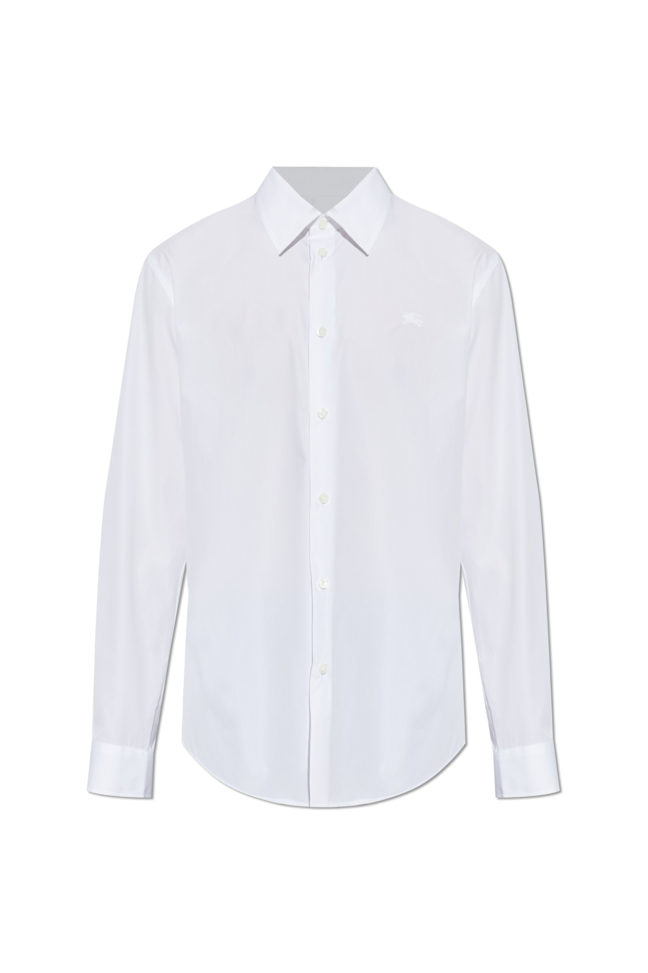 Burberry Koszula Z Logo, Mężczyźni, Biały