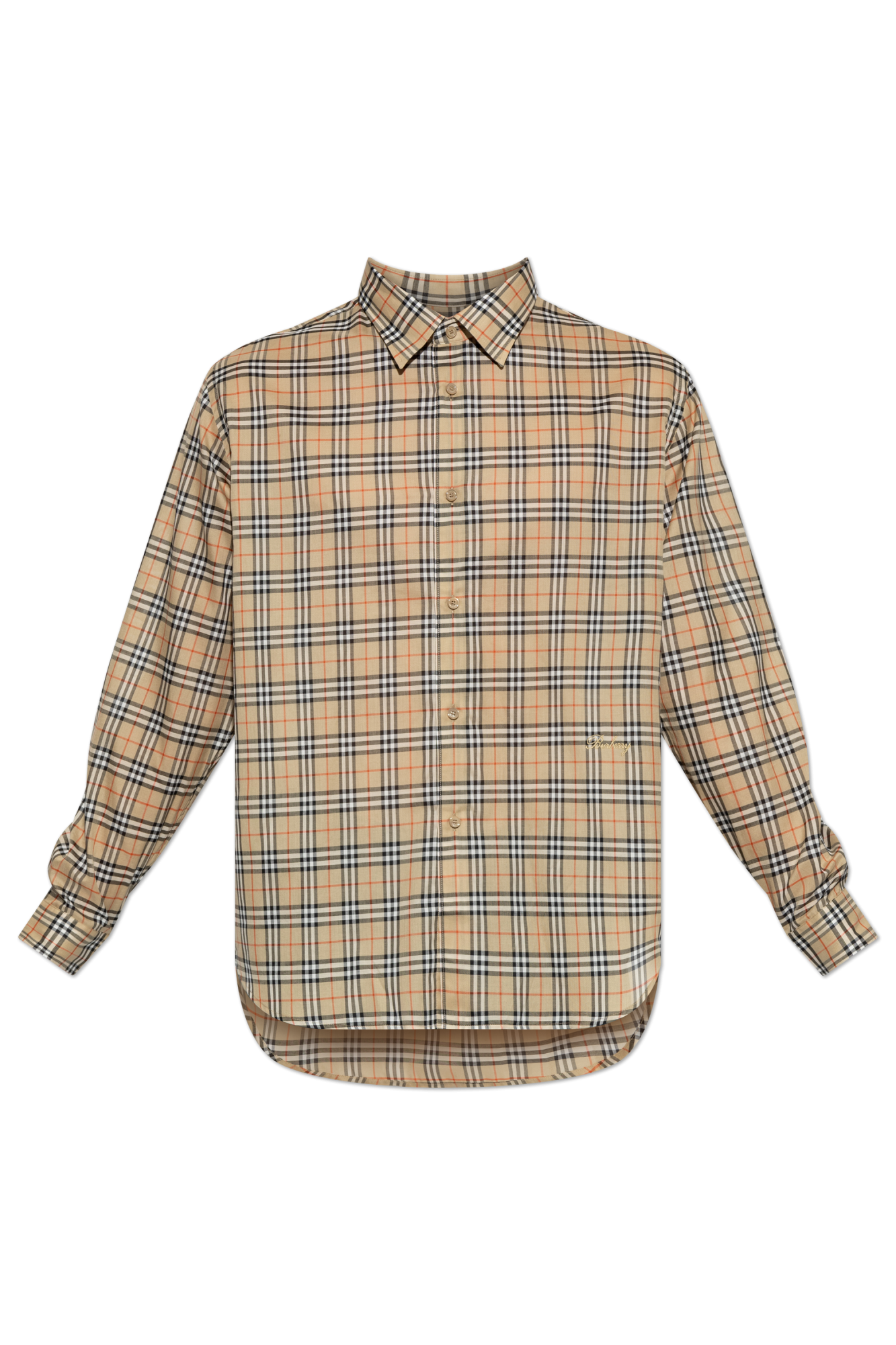 Burberry Koszula ‘Radmar’, Mężczyźni, Brązowy