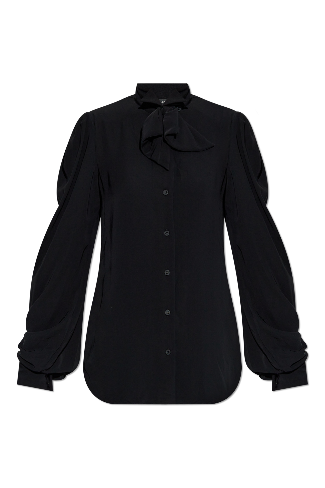 Balenciaga Koszula Z Wiązaniem, Kobiety, Czarny