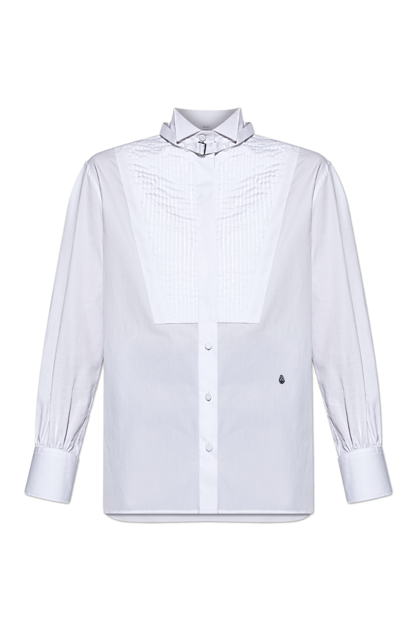 Alexander McQueen Koszula Ze Stójką, Kobiety, Biały