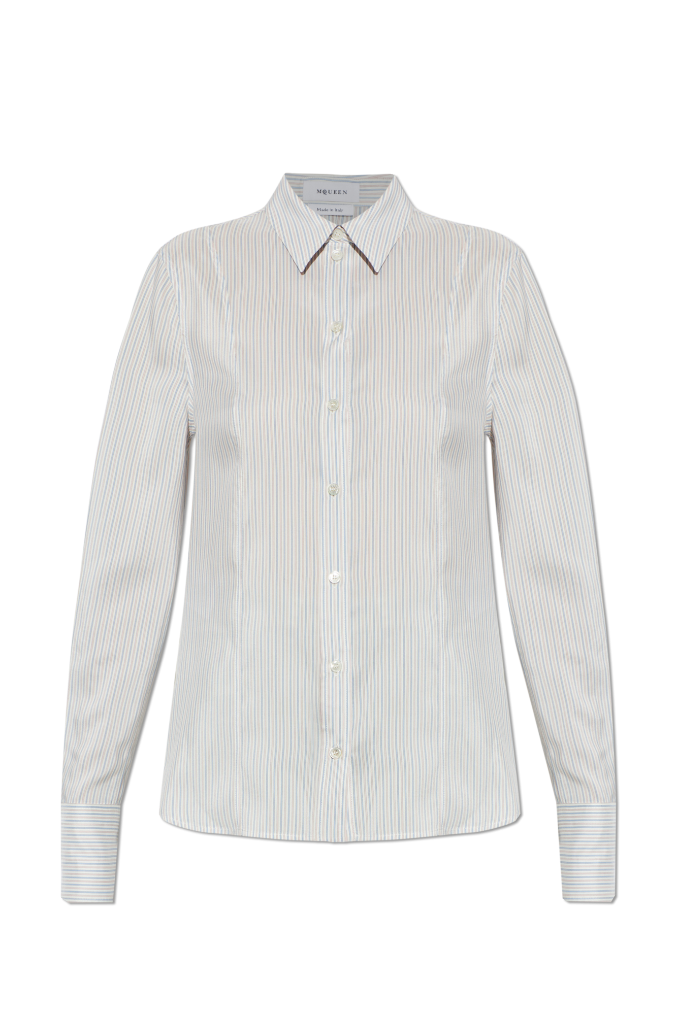Alexander McQueen Koszula W Prążki, Kobiety, Multikolor