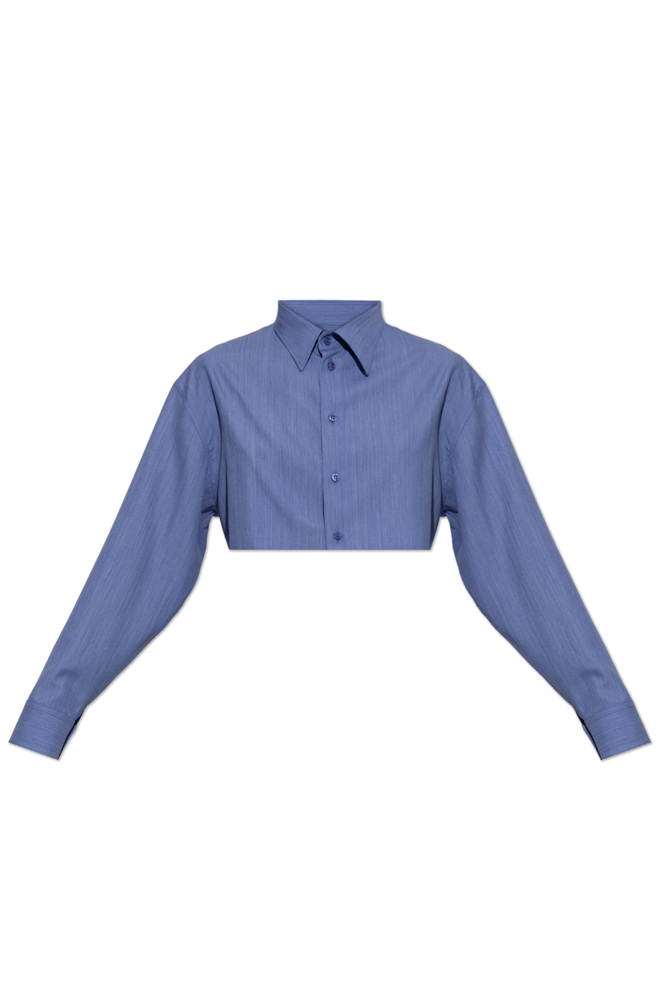 Balenciaga Krótka Koszula, Kobiety, Niebieski