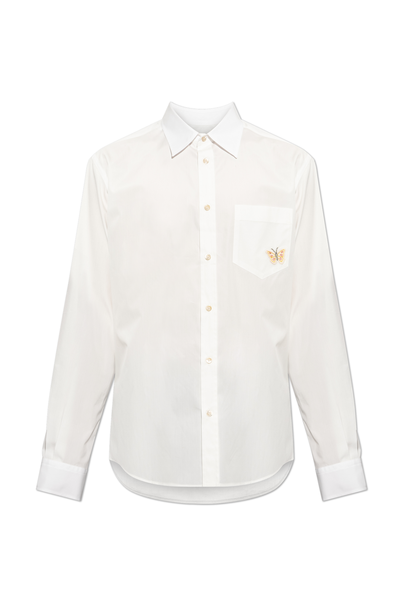 Valentino Garavani Koszula Z Kieszenią, Mężczyźni, Biały