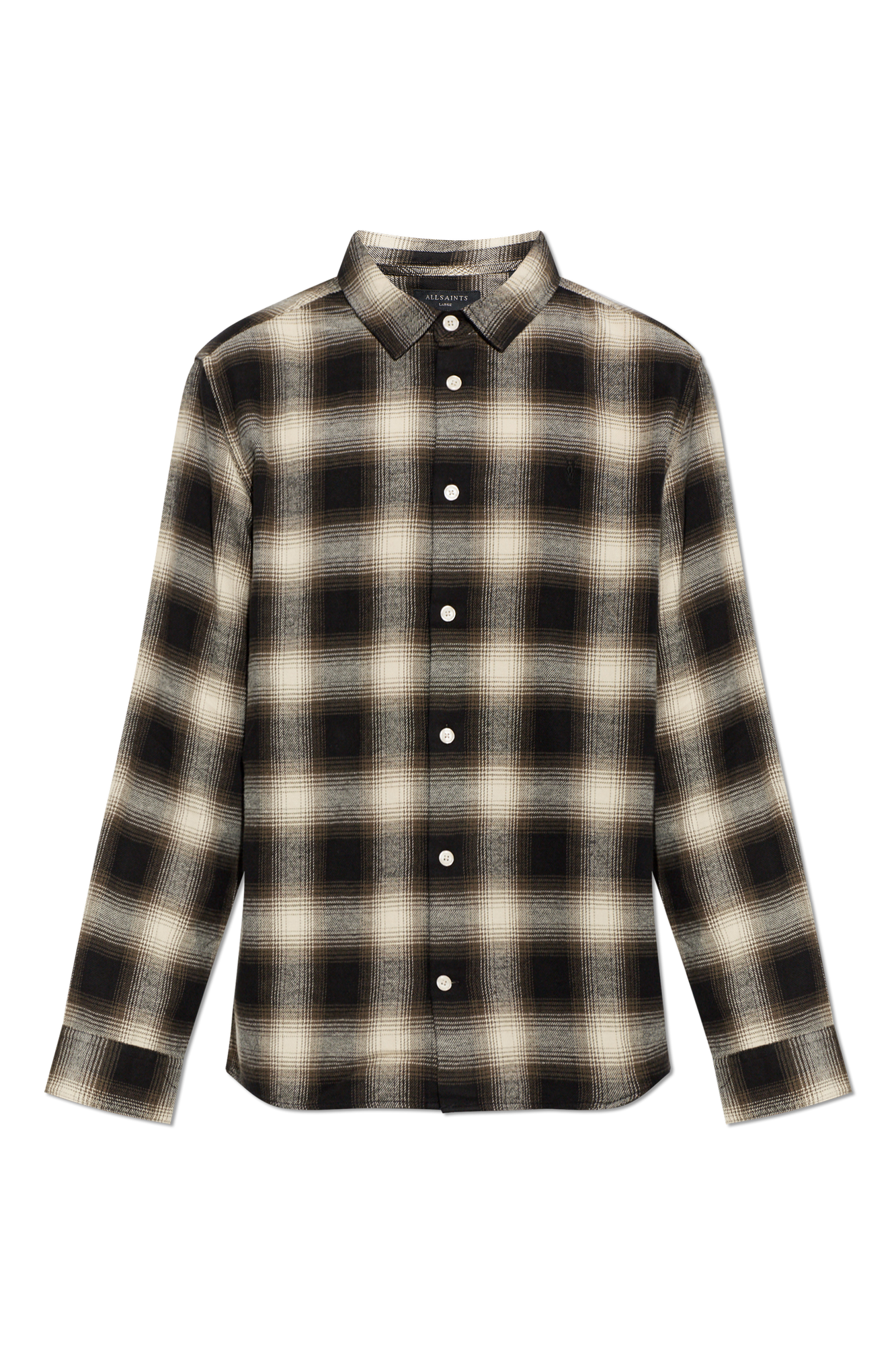 AllSaints Koszula ‘Baseline’, Mężczyźni, Brązowy