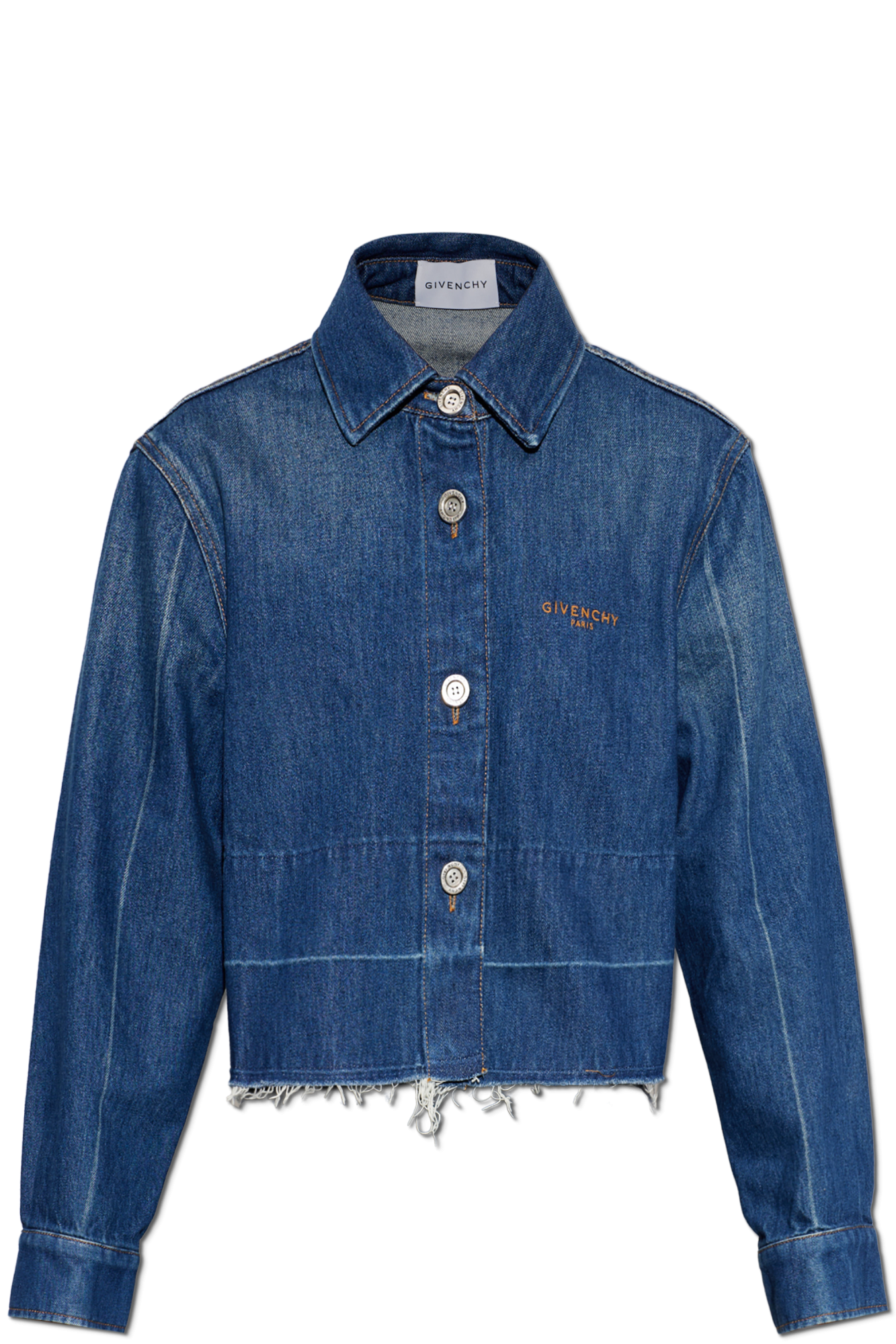 Givenchy Jeansowa Koszula, Kobiety, Granatowy