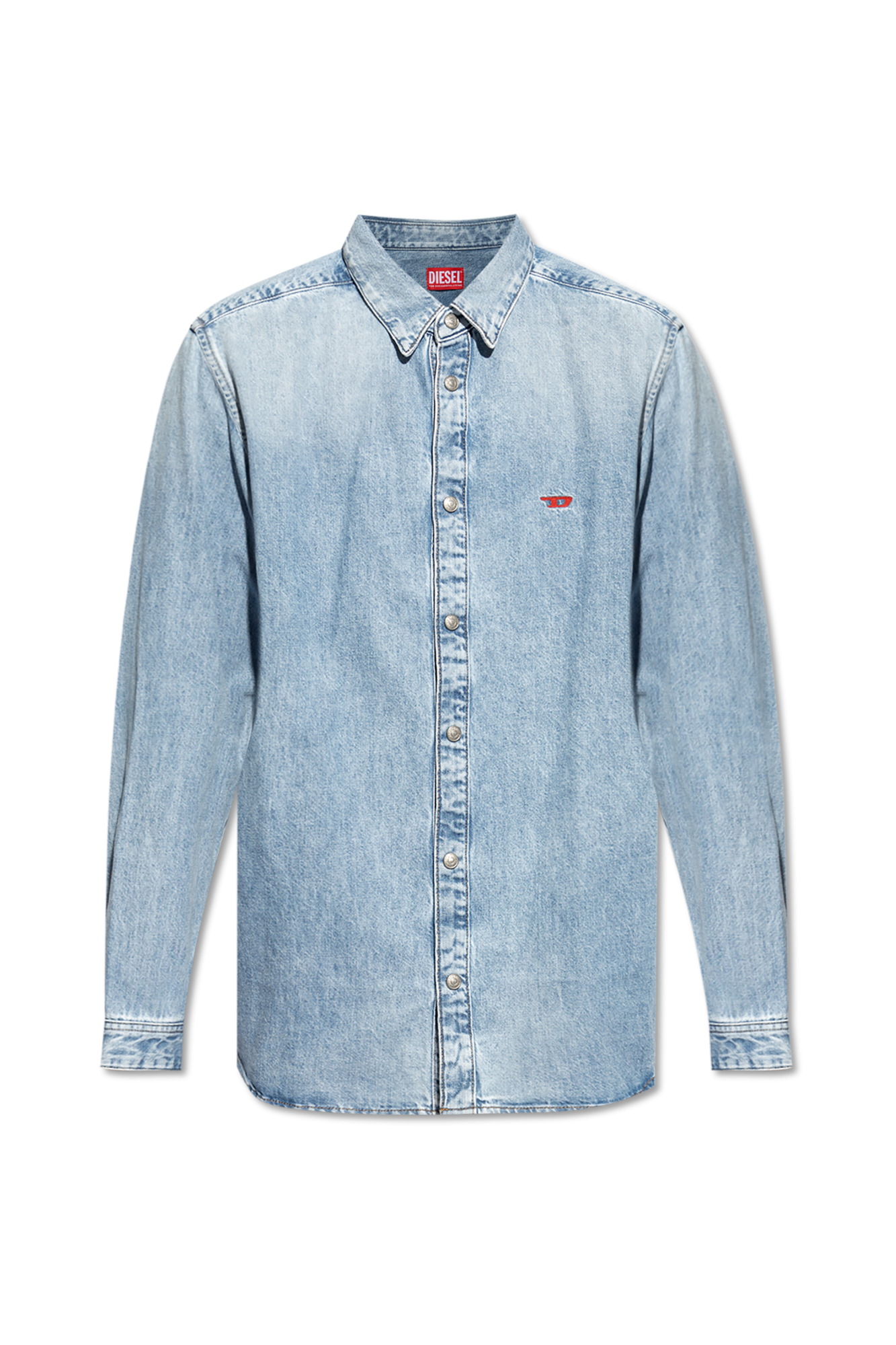 Diesel Jeansowa Koszula ‘D-SIMPLY’, Mężczyźni, Niebieski