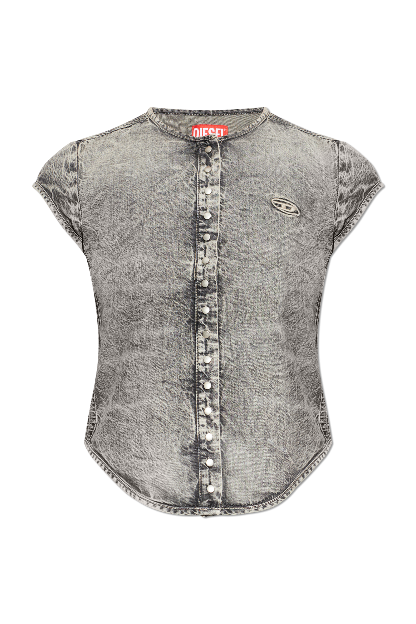 Diesel Top ‘DE-ROSET-S’, Kobiety, Szary