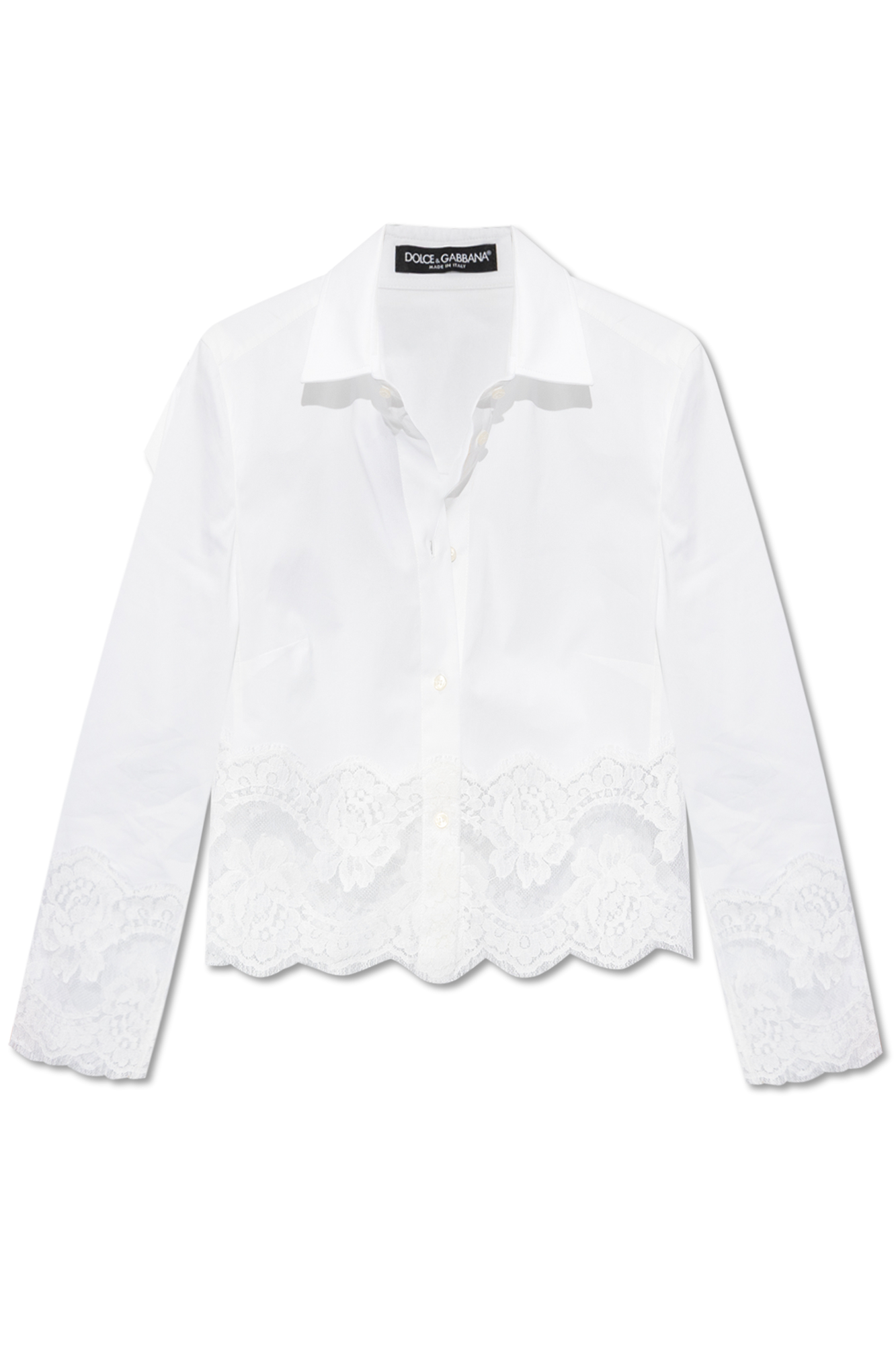 Dolce & Gabbana Krótka Koszula, Kobiety, Biały
