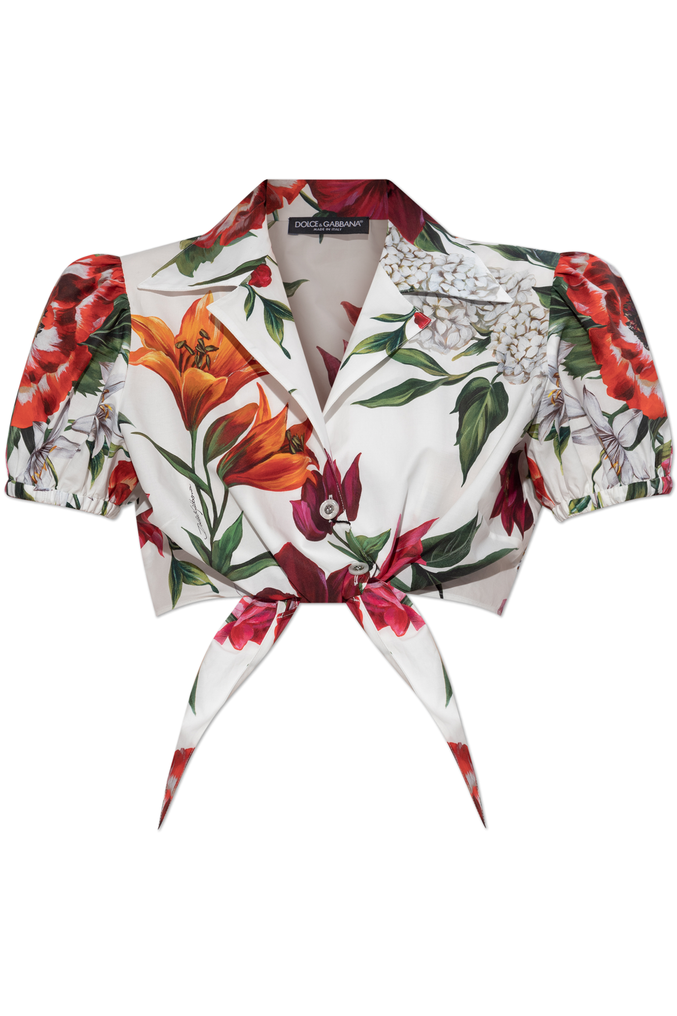 Dolce & Gabbana Top Z Motywem Kwiatowym, Kobiety, Multikolor