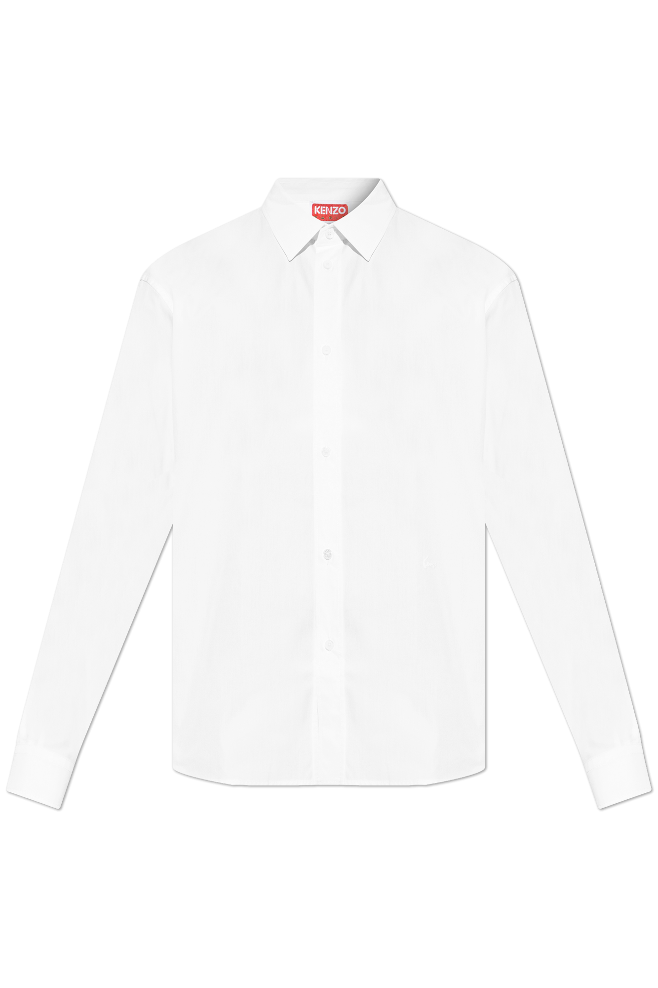 Kenzo Koszula Typu ‘Oversize’, Mężczyźni, Biały