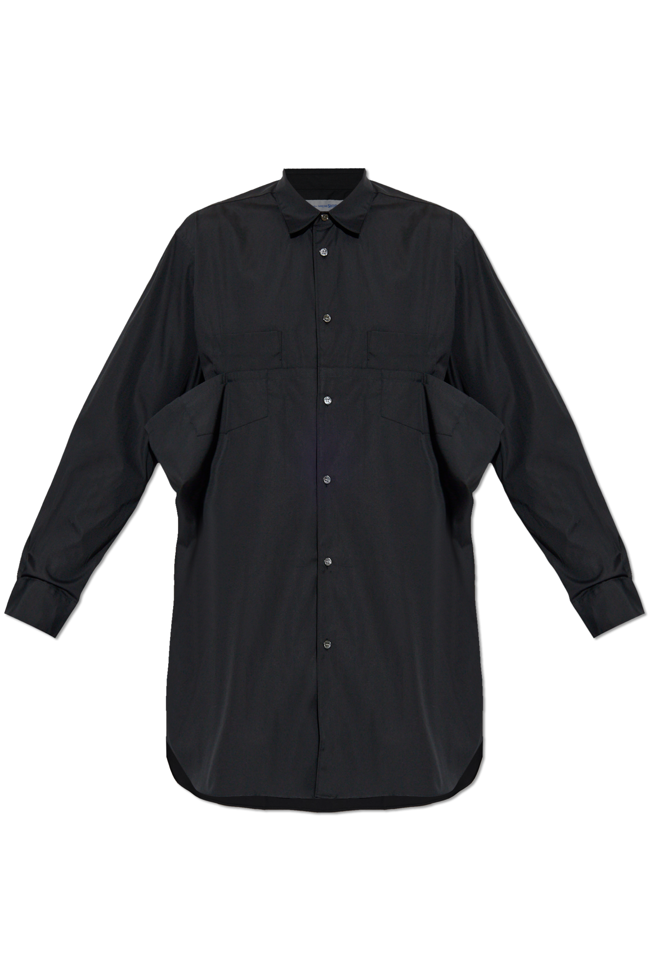 Comme Des Garçons Shirt Koszula Z Kieszenią, Mężczyźni, Czarny