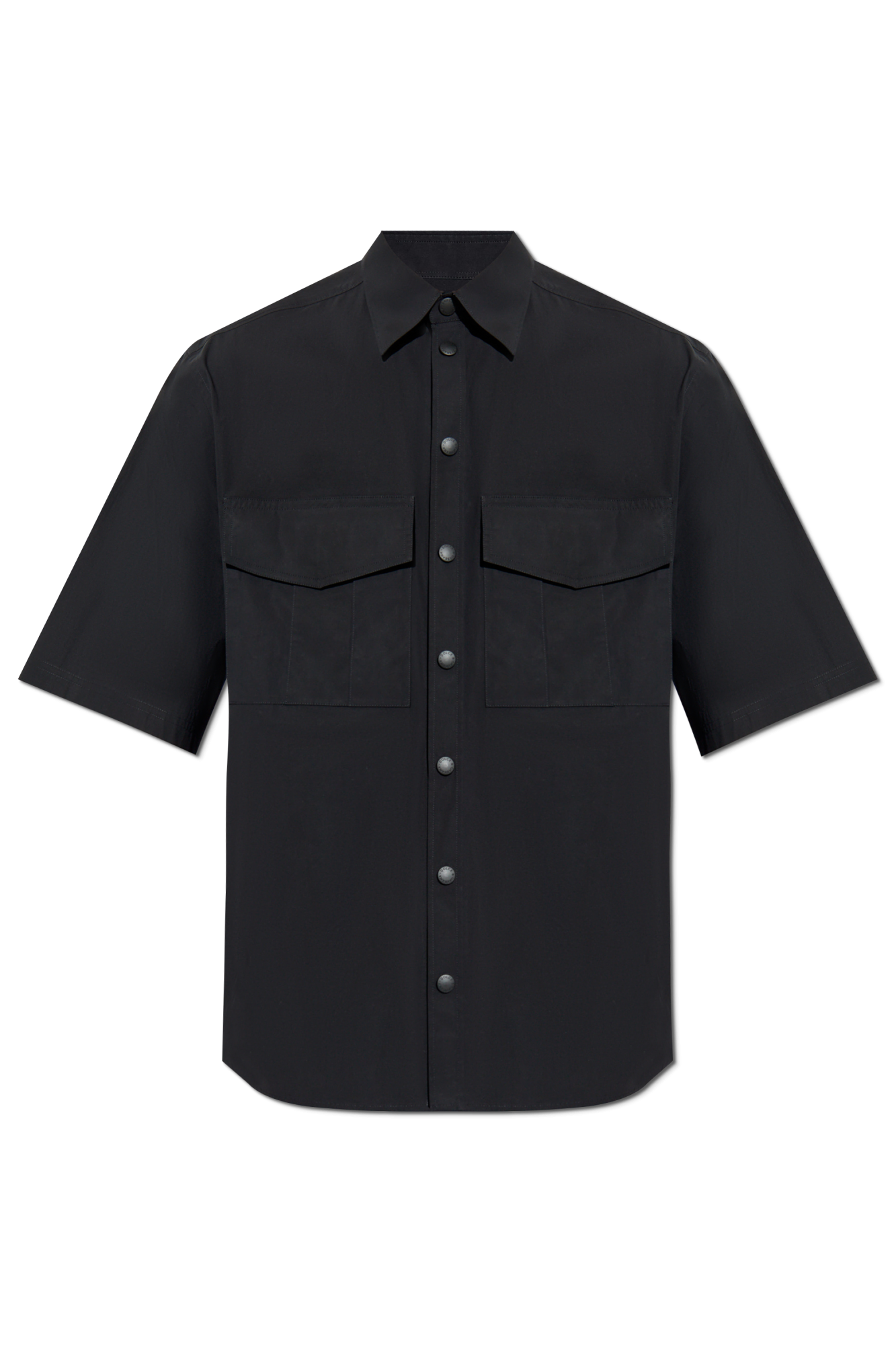 Dolce & Gabbana Koszula Z Kieszeniami, Mężczyźni, Czarny