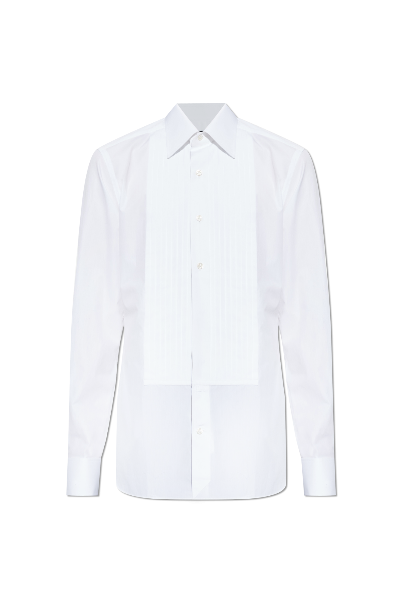 Tom Ford Bawełniana Koszula, Mężczyźni, Biały