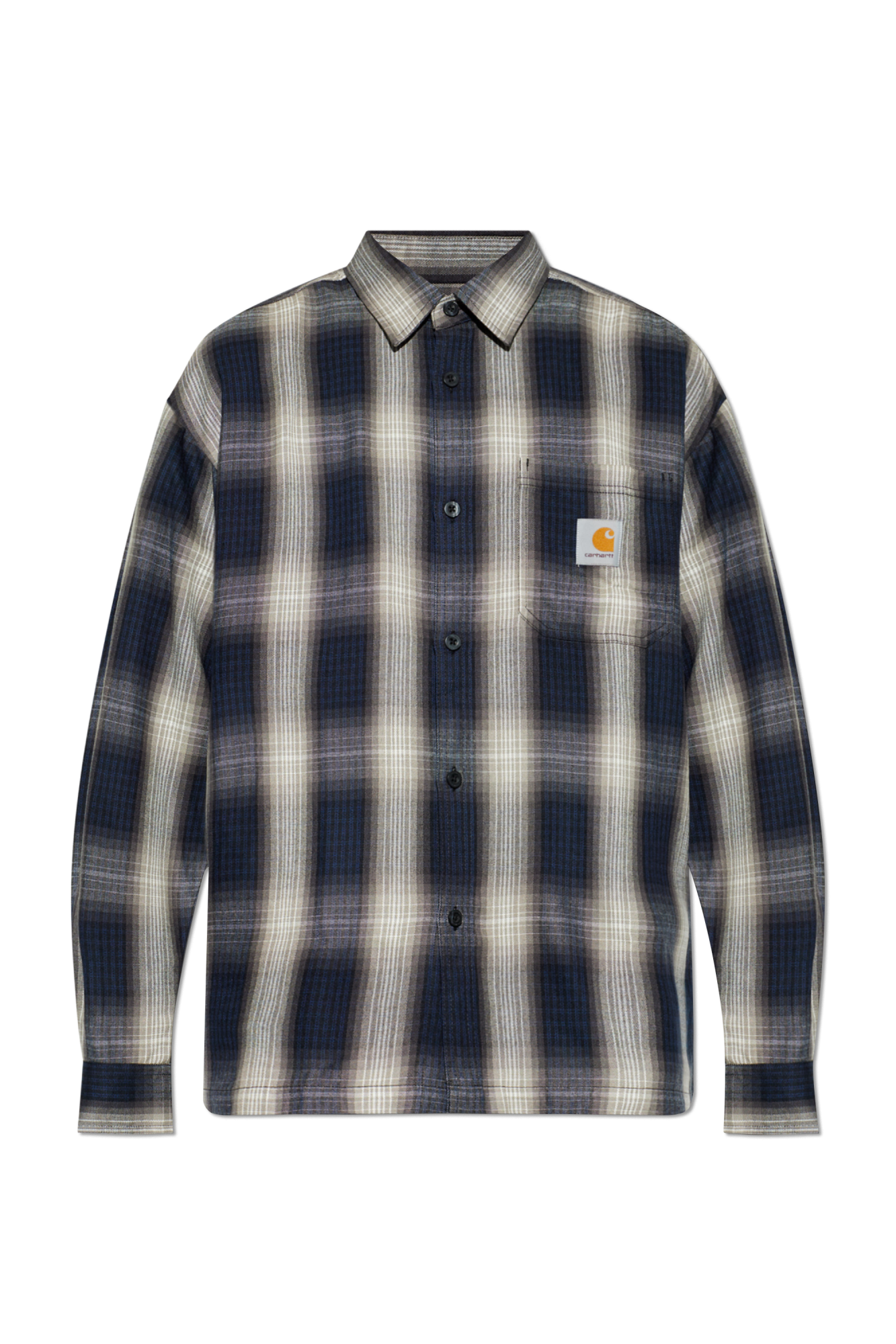 Carhartt WIP Koszula `Harlin`, Mężczyźni, Granatowy