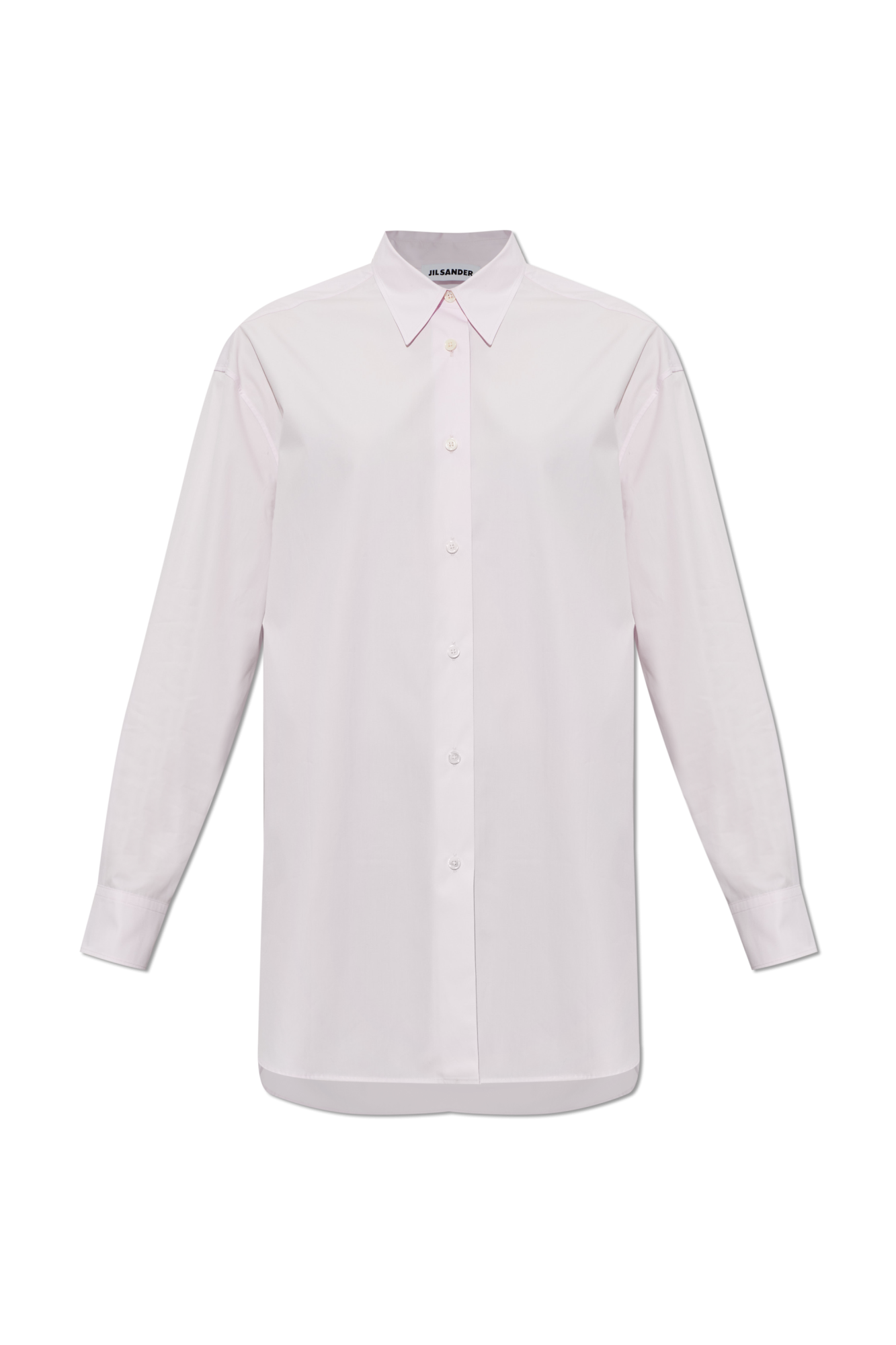 JIL SANDER Koszula Z Logo, Kobiety, Biały