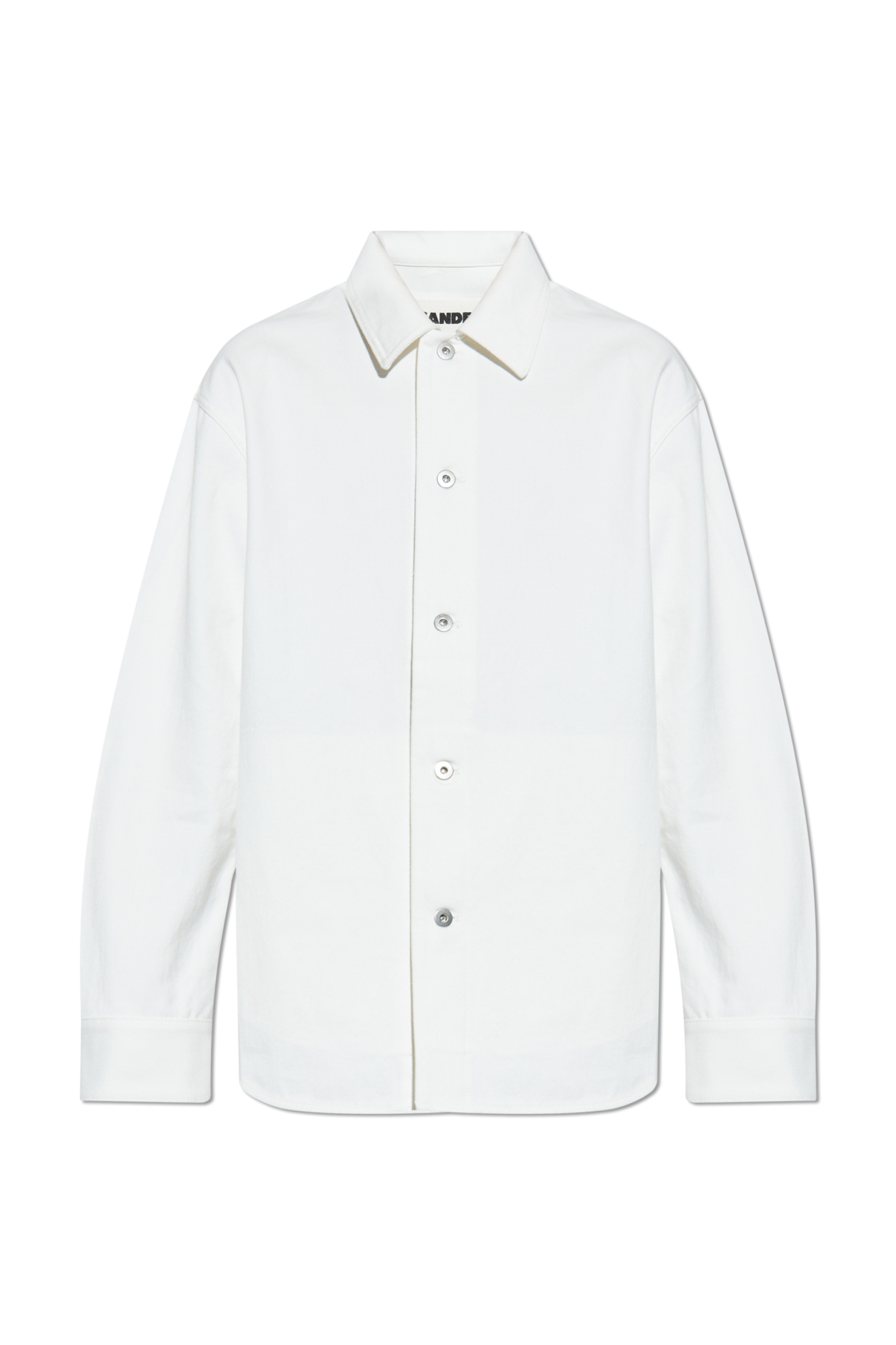 JIL SANDER Kurtka Jeansowa, Mężczyźni, Biały