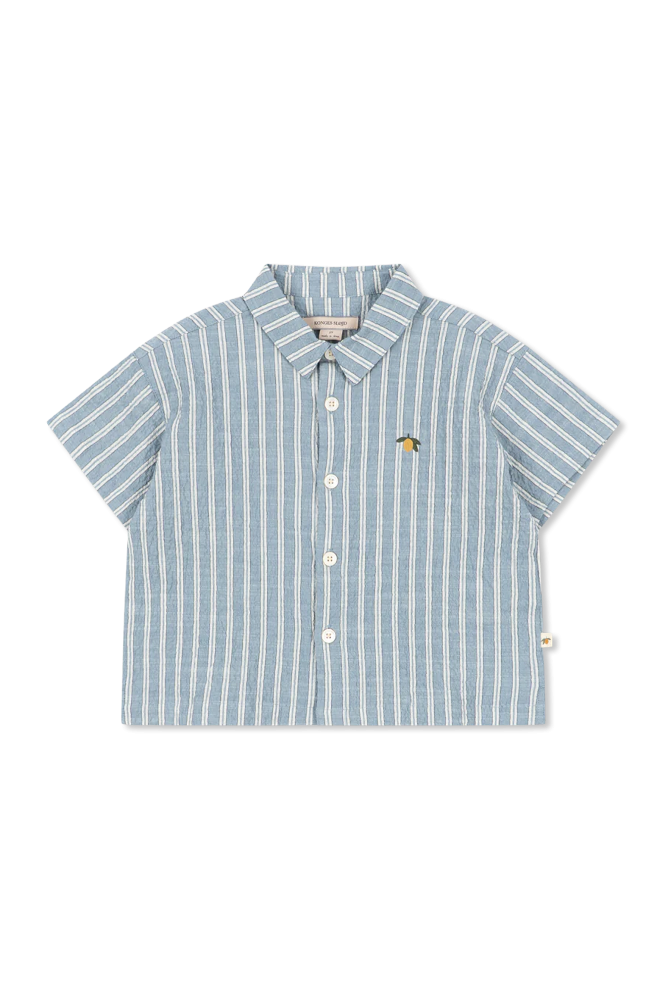 Konges Sløjd Koszula  `Elliot`, Unisex, Niebieski