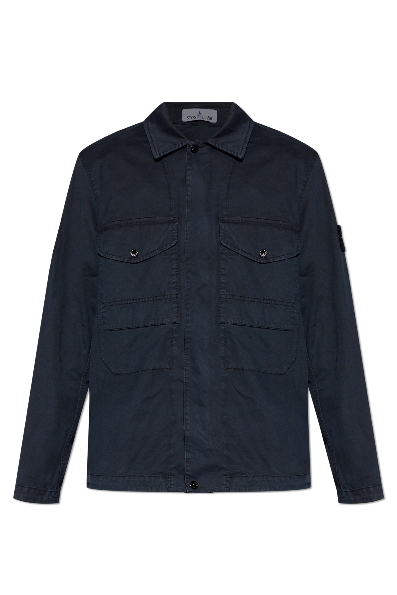 Stone Island Kurtka Z Kieszenią, Mężczyźni, Granatowy