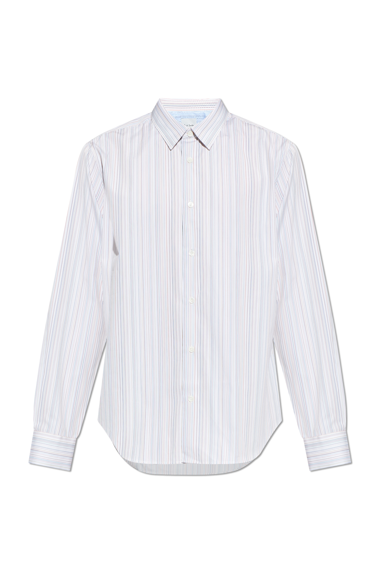 Paul Smith Koszula Ze Wzorem W Prążki, Mężczyźni, Biały