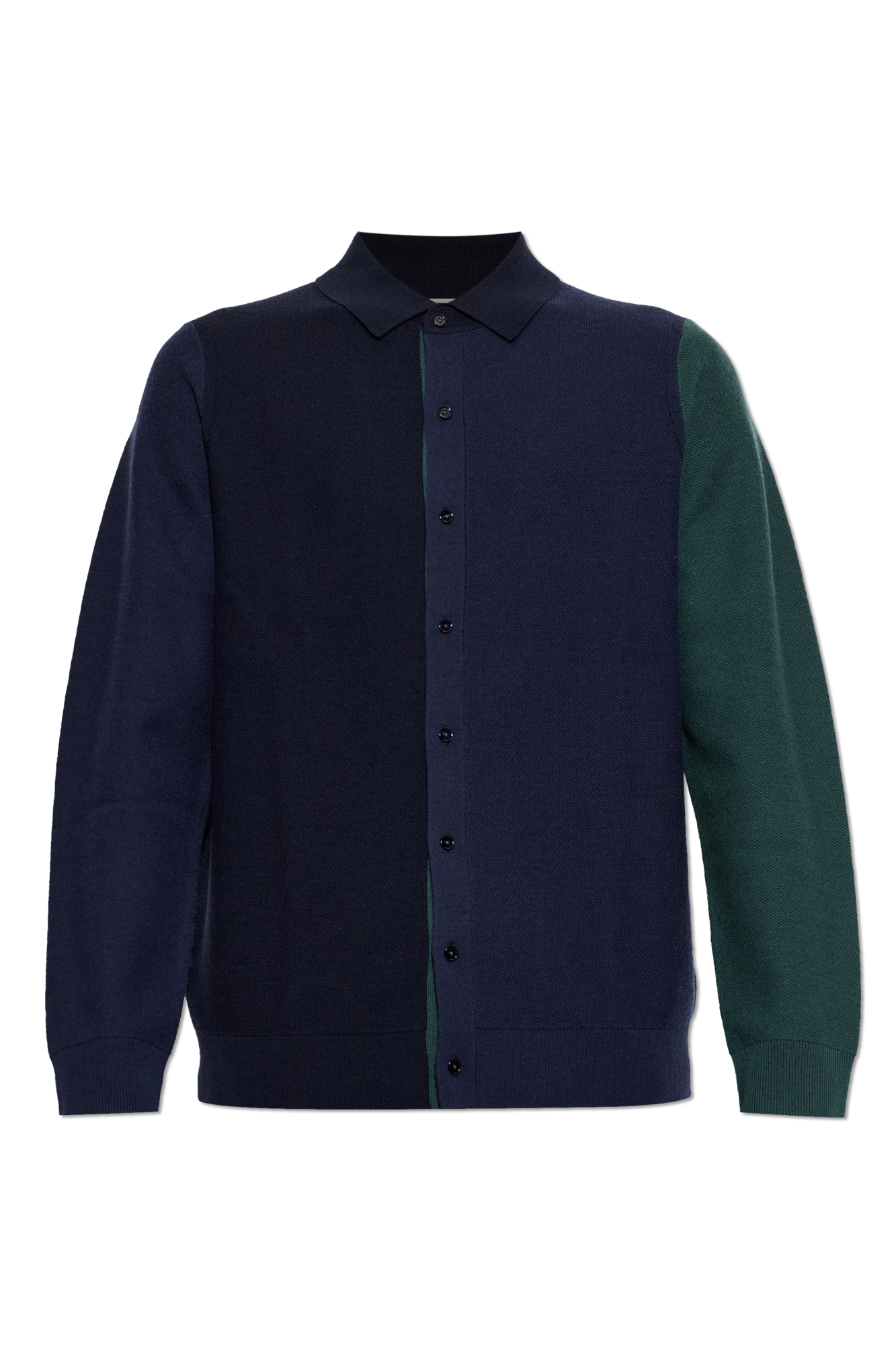 Paul Smith Wełniany Kardigan, Mężczyźni, Granatowy