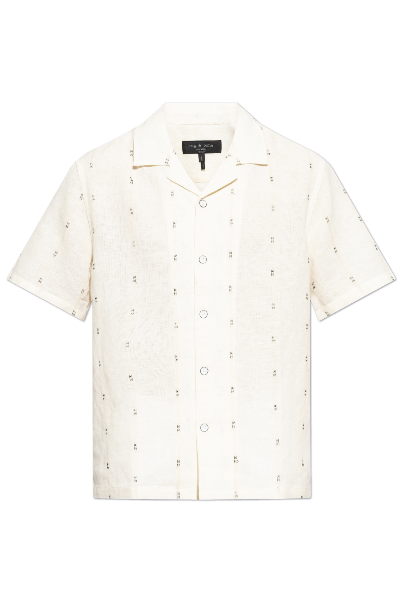 Rag & Bone Koszula `Avery`, Mężczyźni, Kremowy