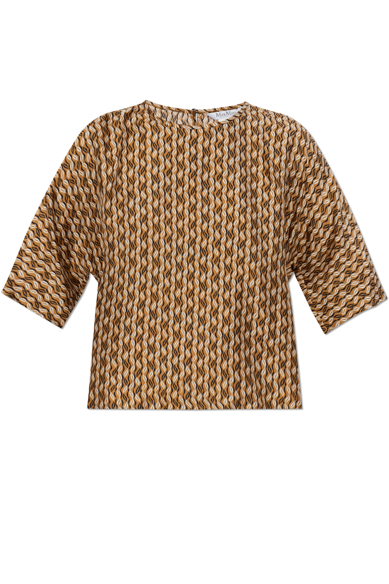 Max Mara Top `Nordica`, Kobiety, Brązowy