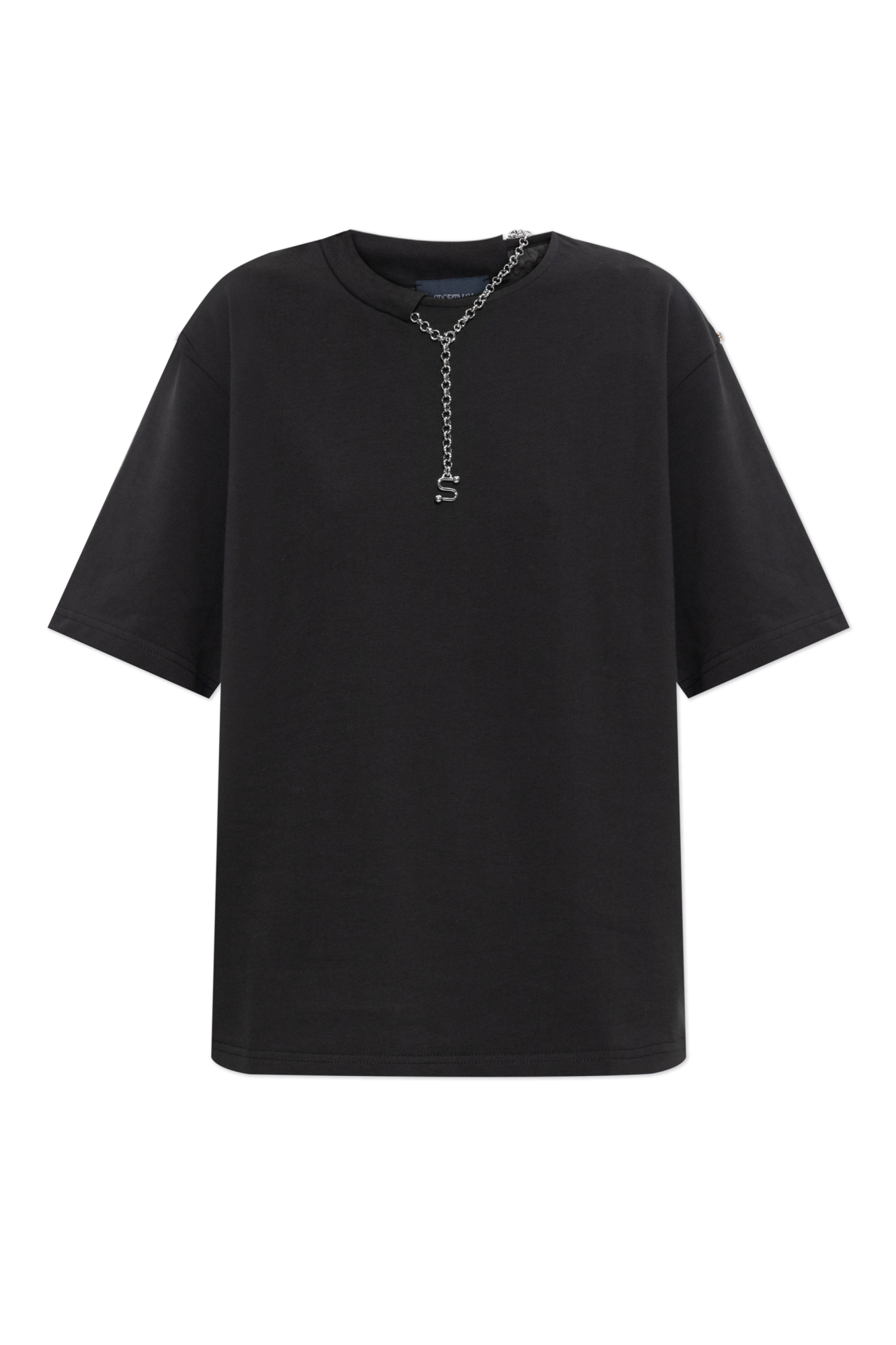 Sportmax T-shirt `Oblato`, Kobiety, Czarny