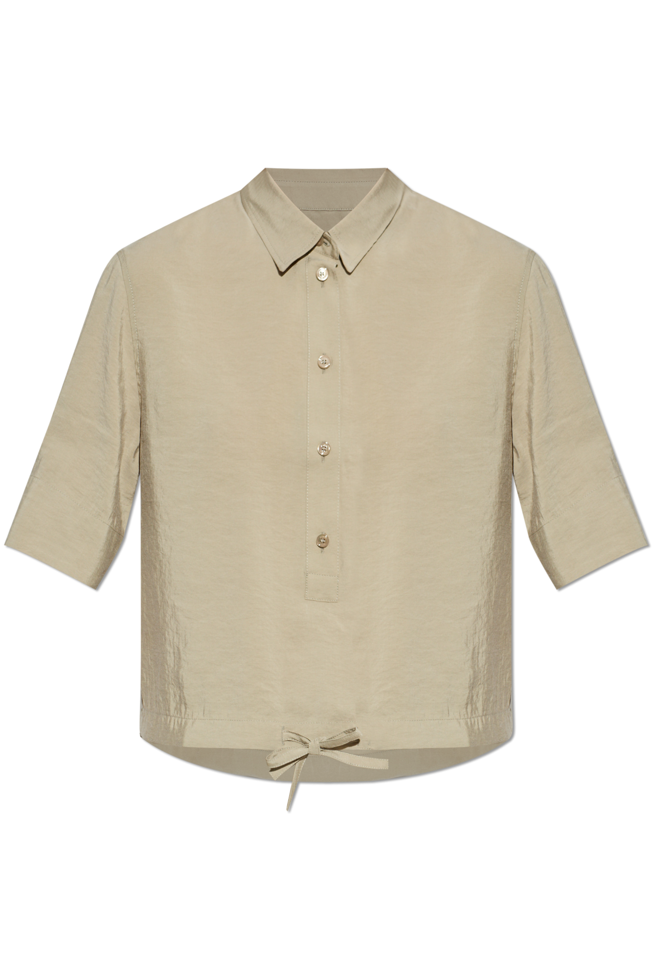 Maison Kitsuné Polo O Luźnym Kroju, Kobiety, Beżowy